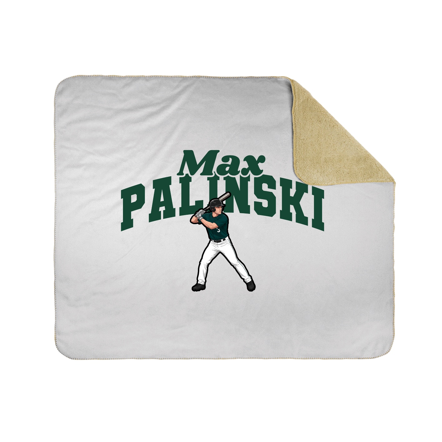 Throw Blanket — Signature Arch in White
