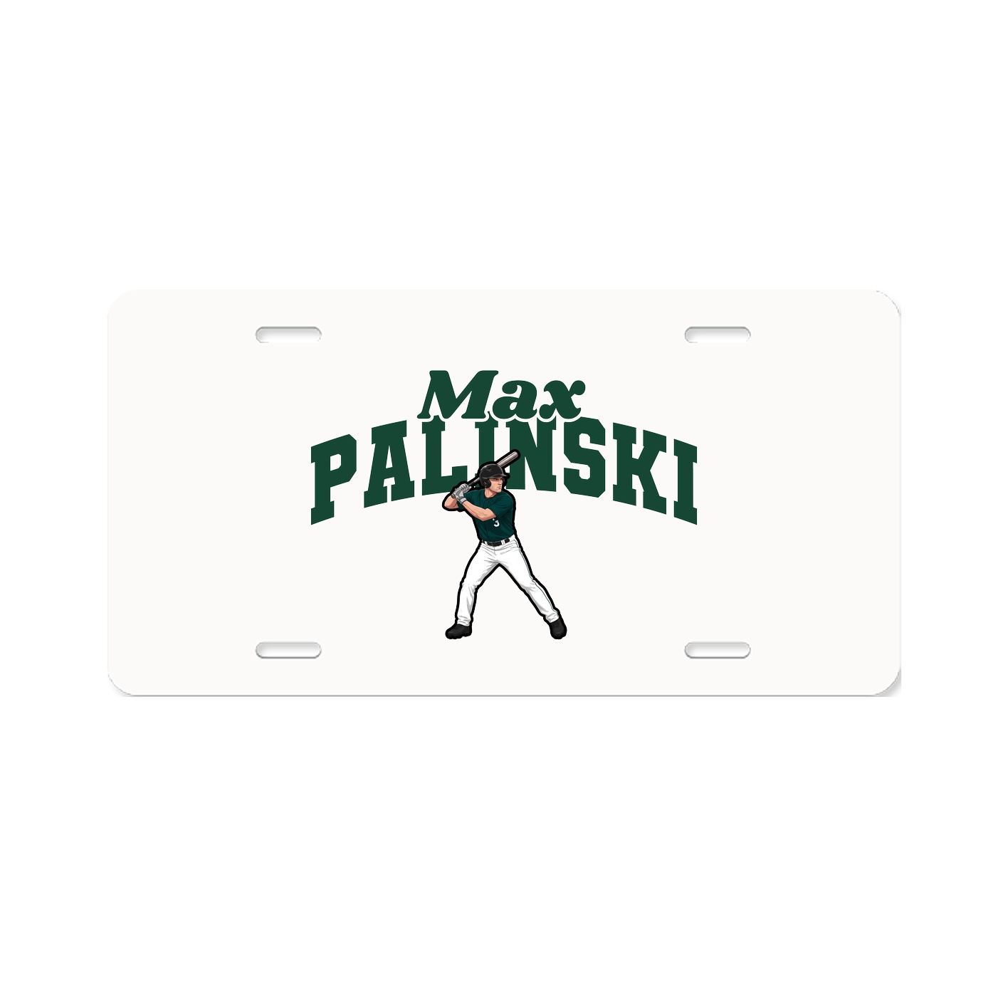License Plate — Signature Arch in Classic