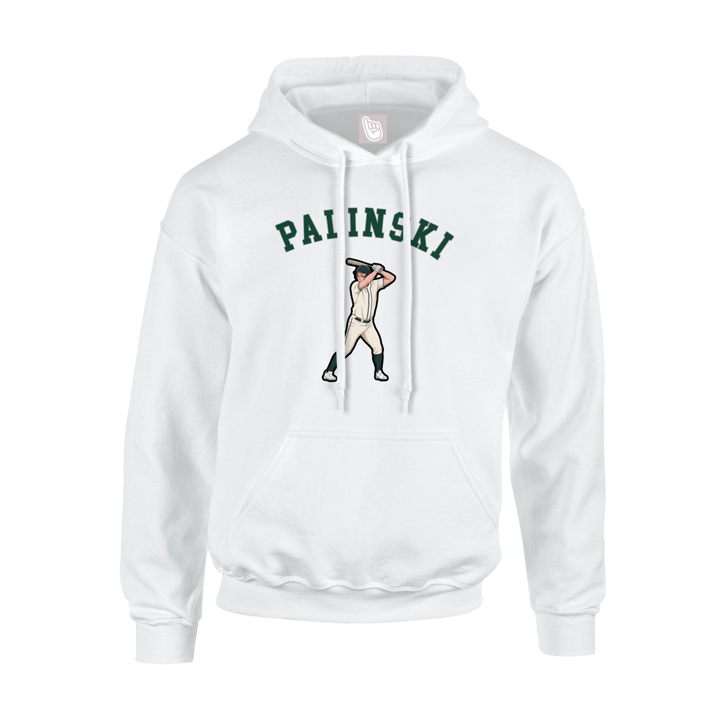 Youth Hoodie — Shirsey Arch in White