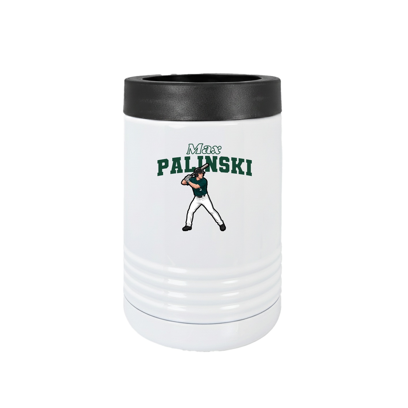 Beverage Holder — Name Arch in White