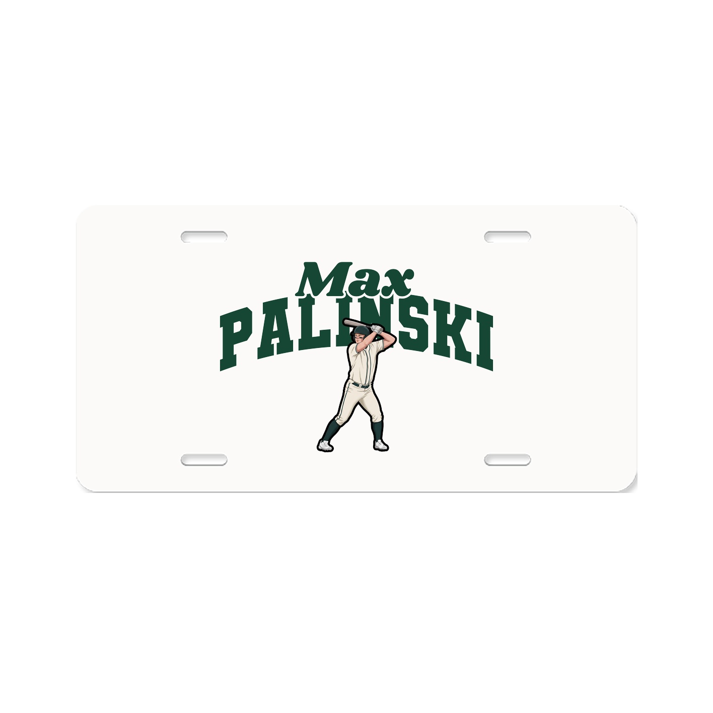 License Plate — Signature Arch in Classic