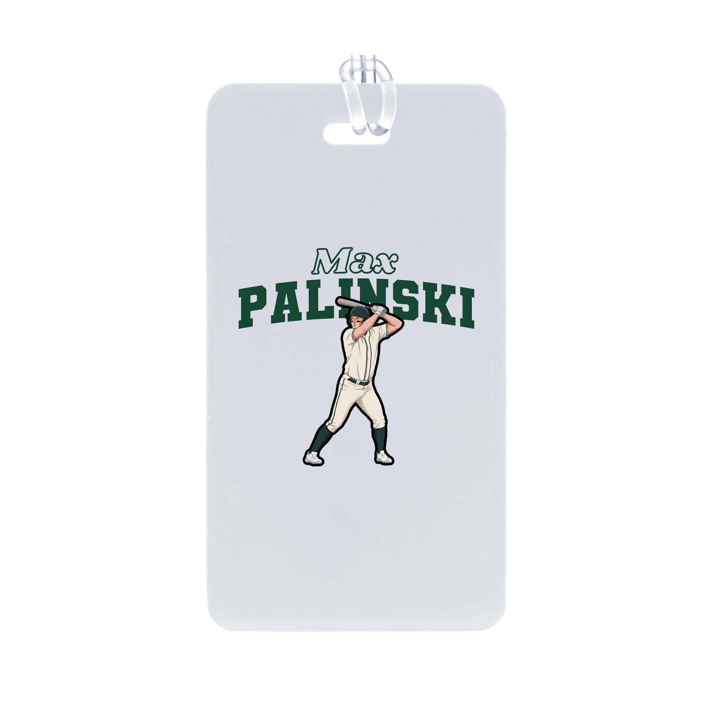 Bag Tag — Name Arch in Classic