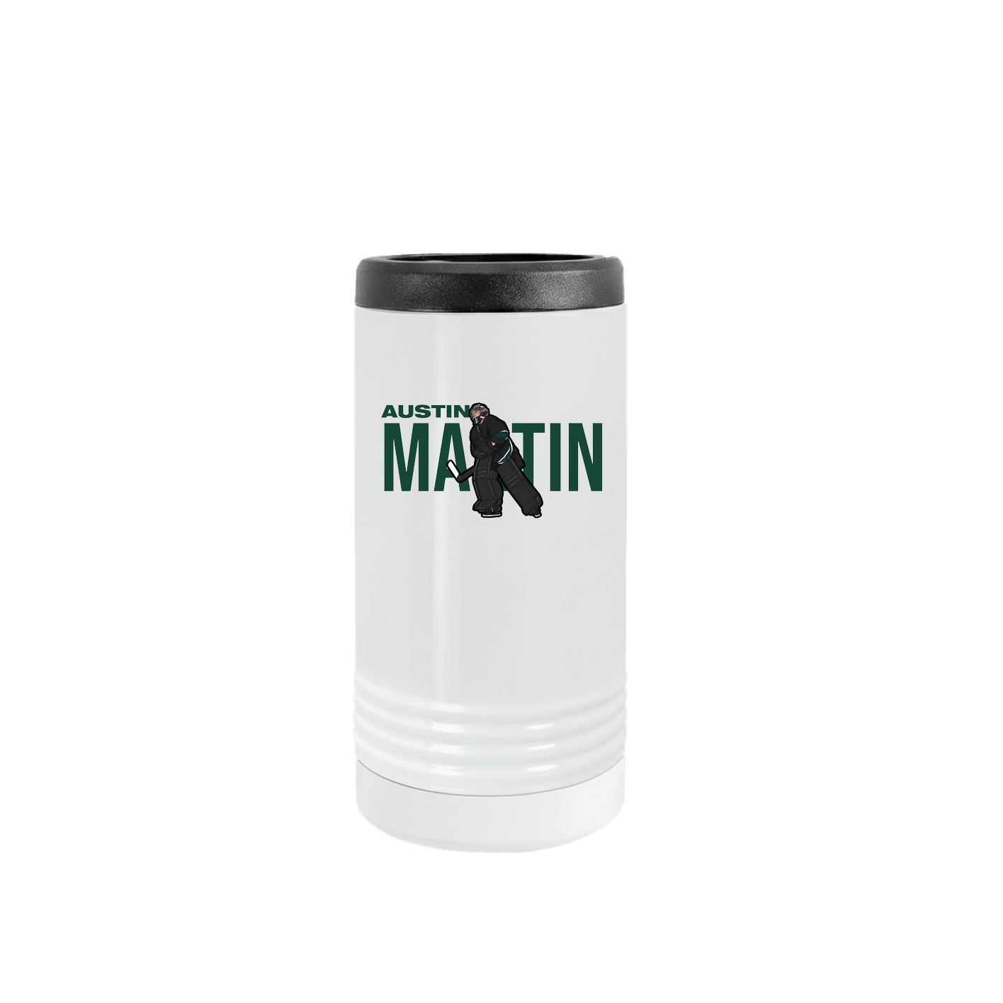 Slim Beverage Holder — Player Name in White