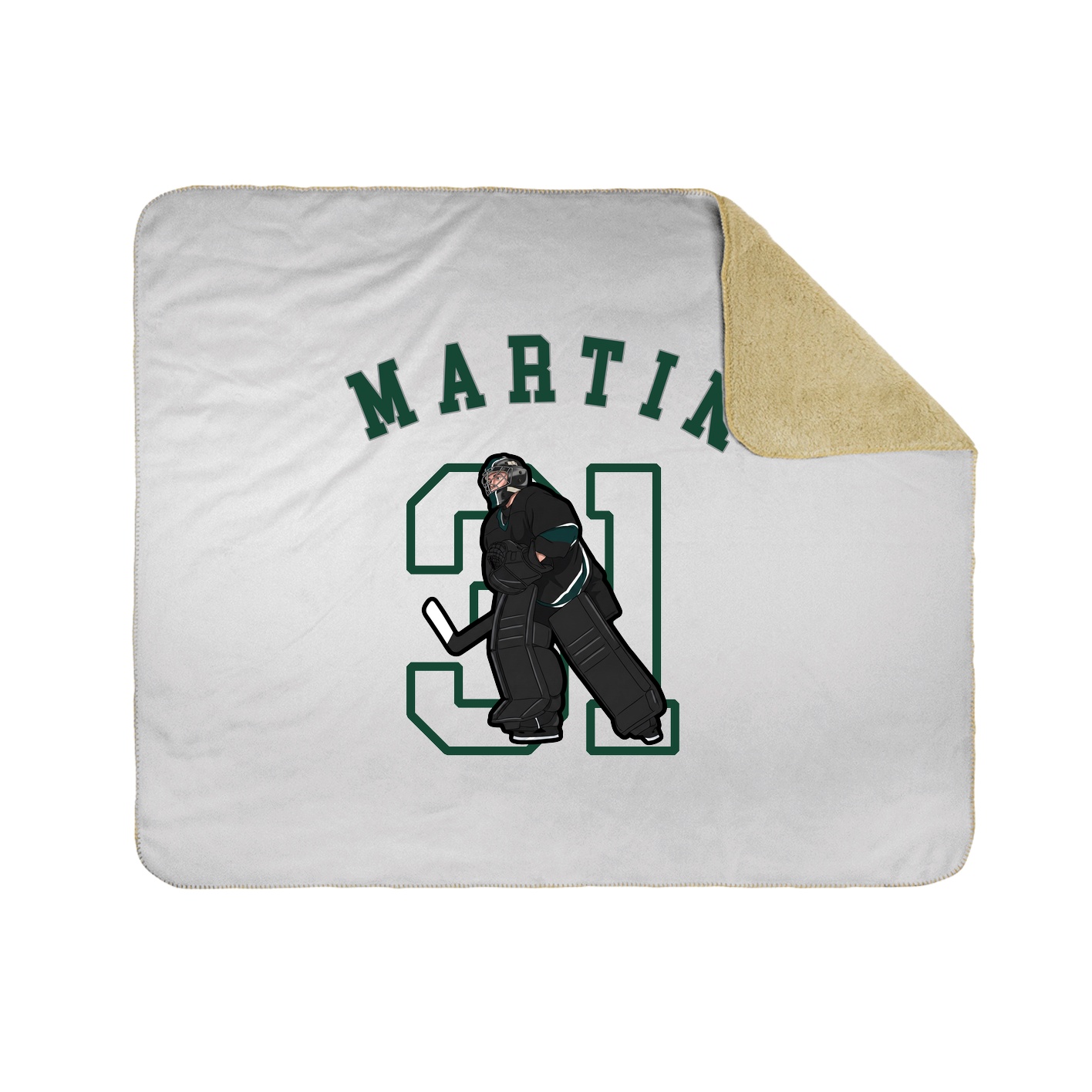 Throw Blanket — Shirsey Arch in White