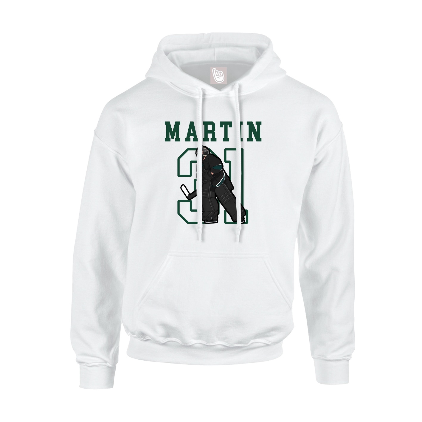 Youth Hoodie — Shirsey in White