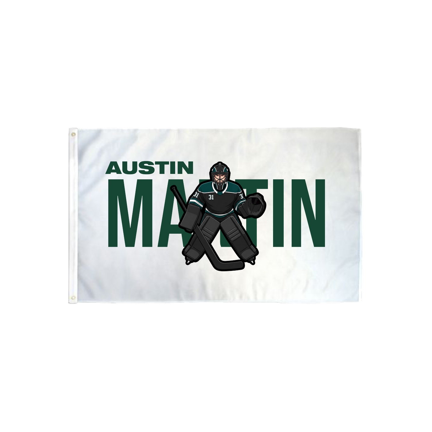 3x5 Flag — Player Name in Classic