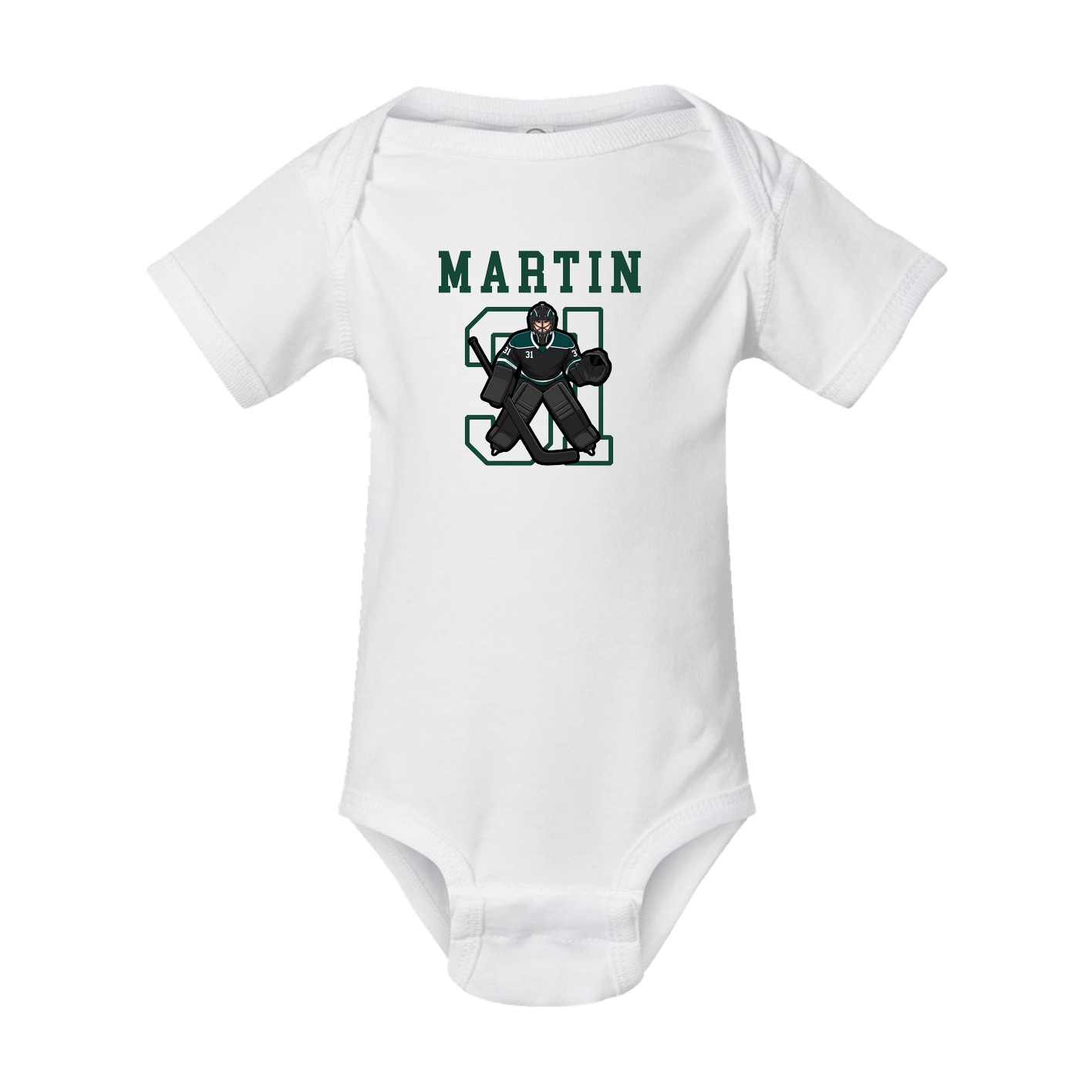 Baby Onesie — Shirsey in White