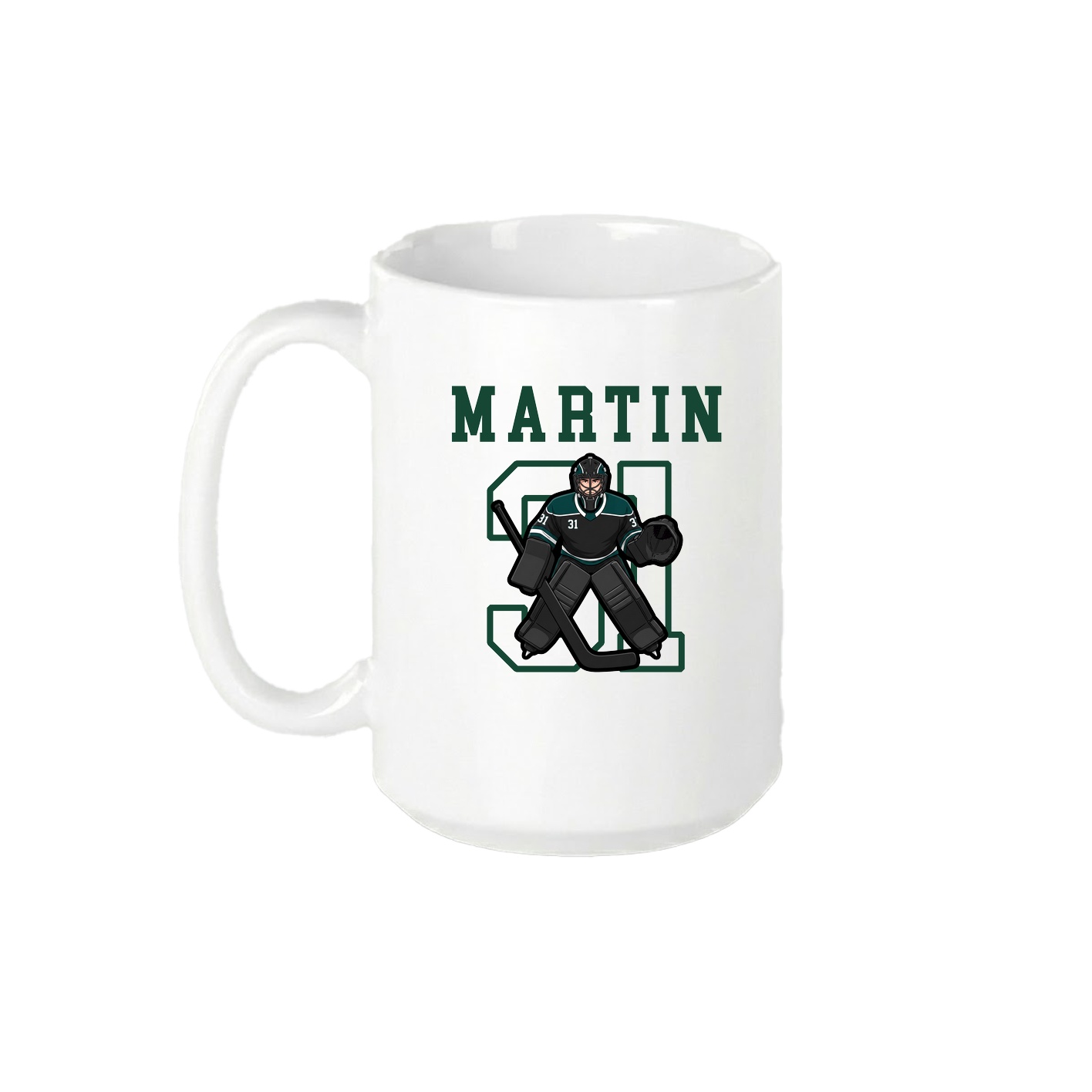 15oz Coffee Mug — Shirsey in White