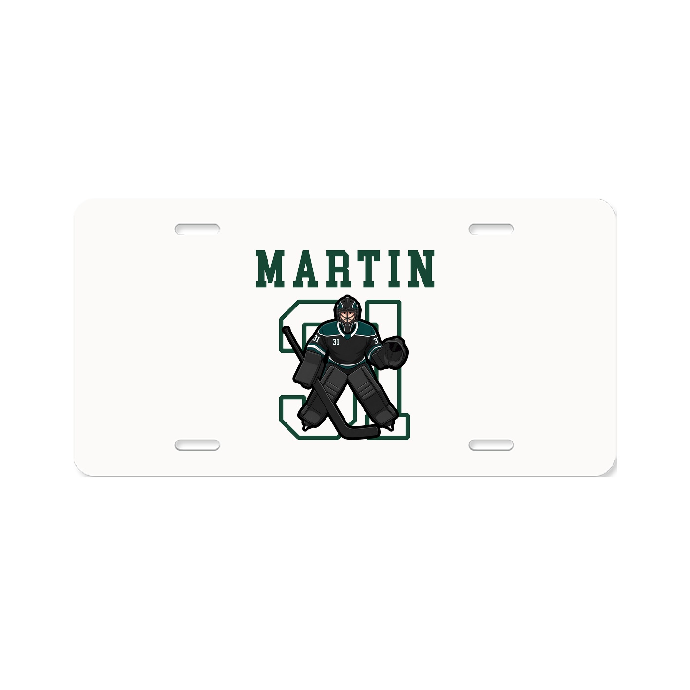 License Plate — Shirsey in Classic