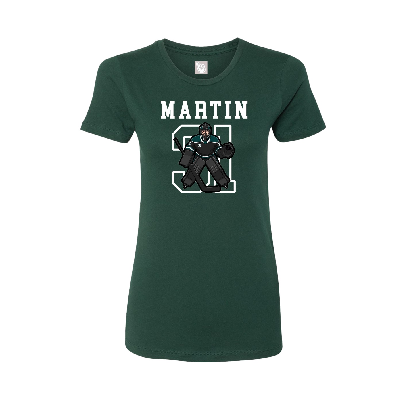 Fitted Women's Tee — Shirsey in Green