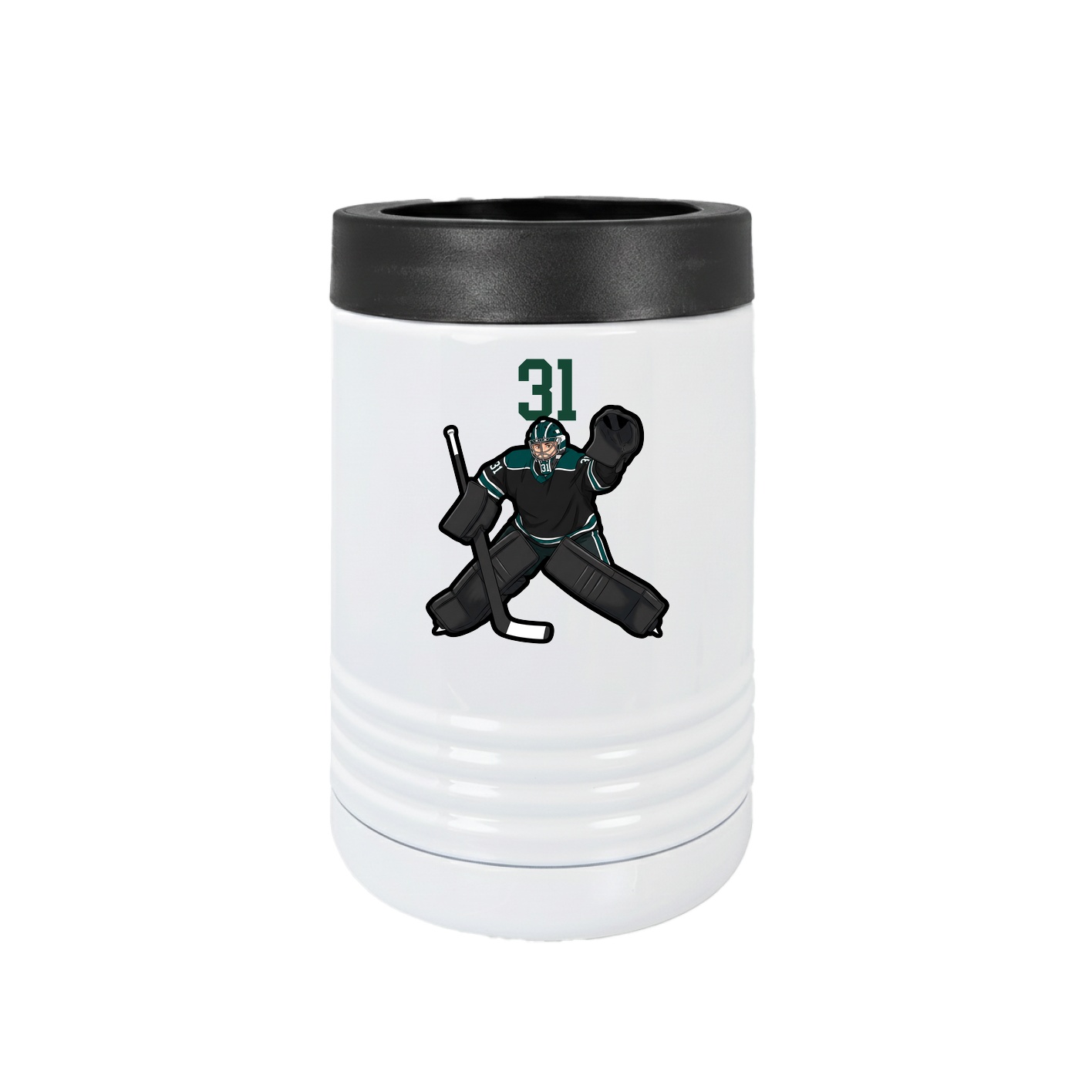 Beverage Holder — Number Top in White