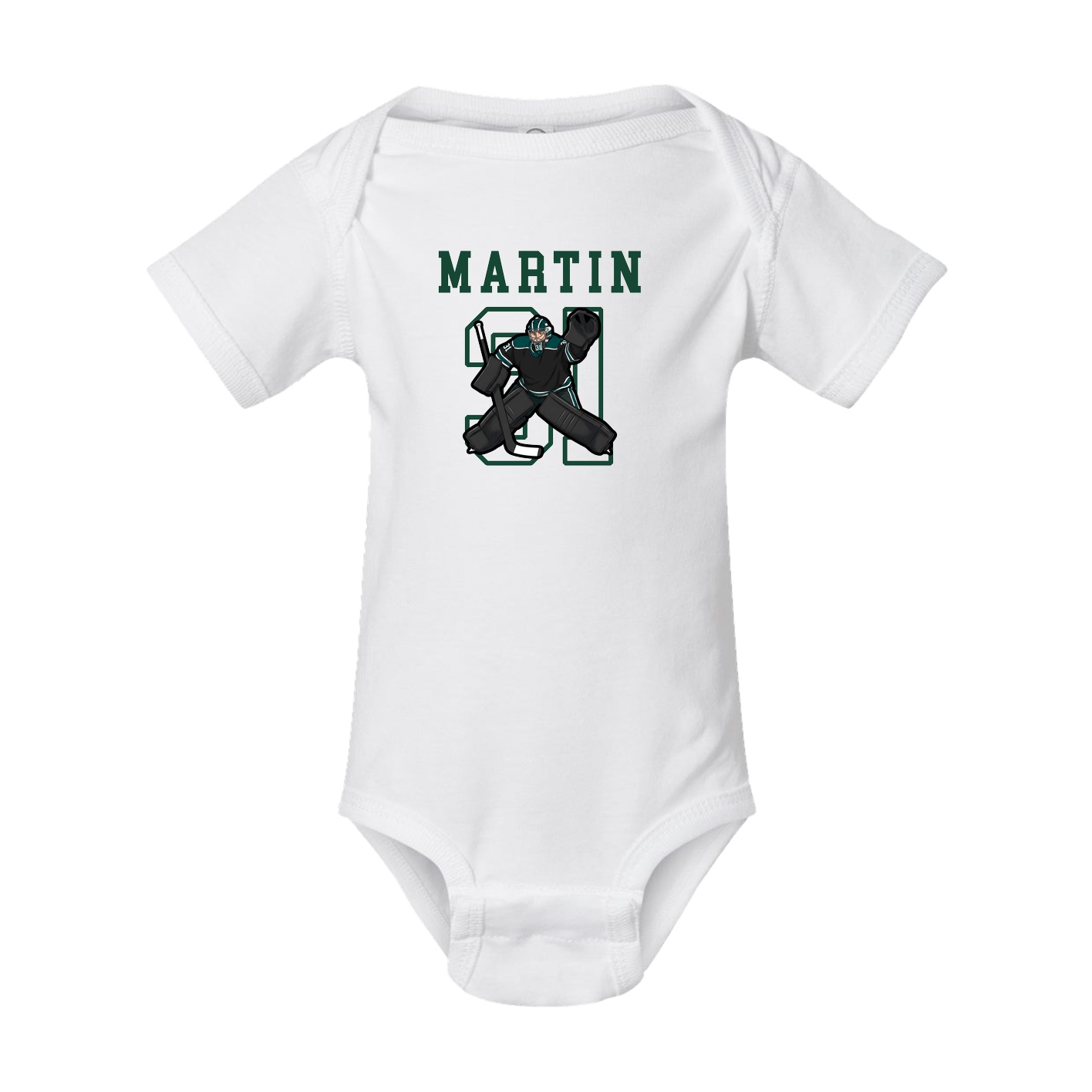 Baby Onesie — Shirsey in White