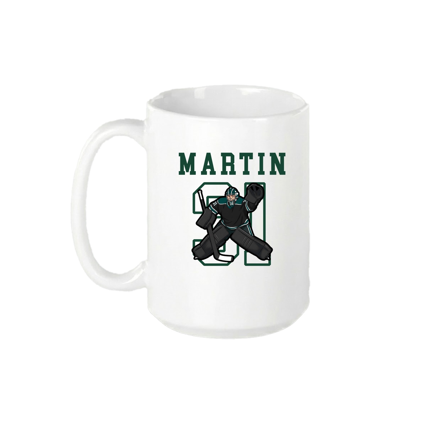 15oz Coffee Mug — Shirsey in White