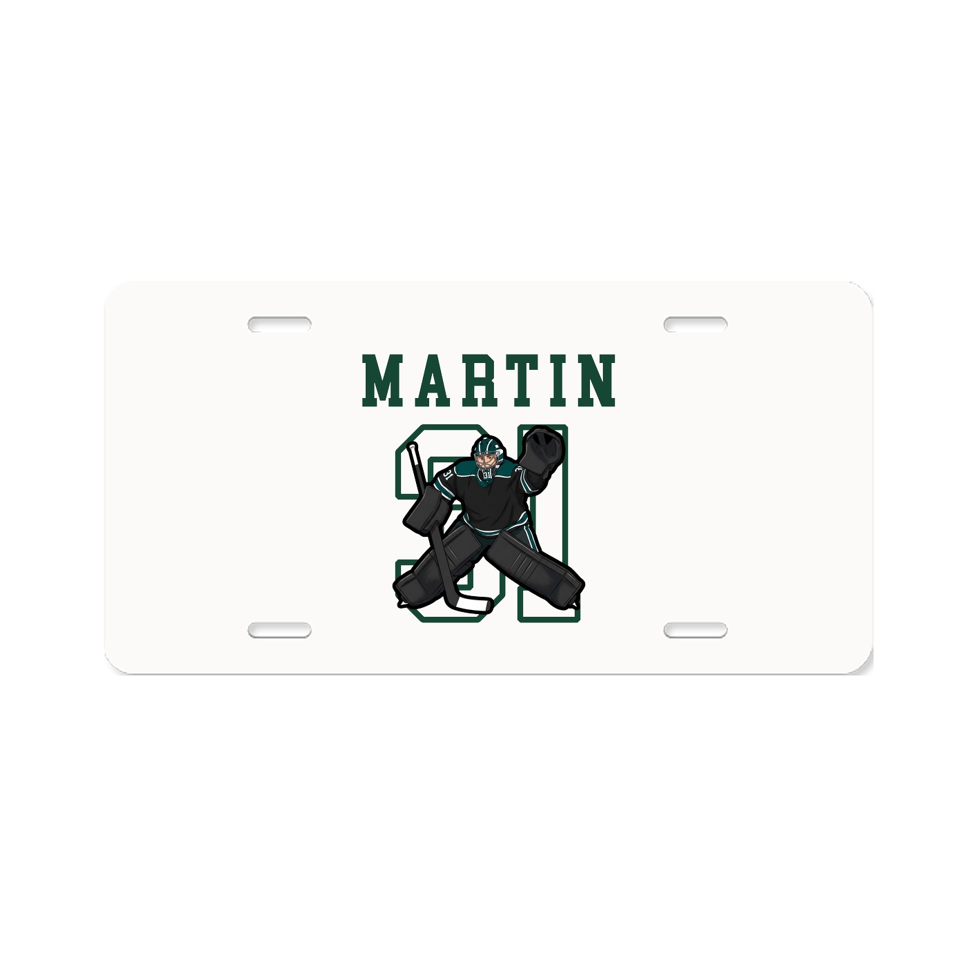 License Plate — Shirsey in Classic