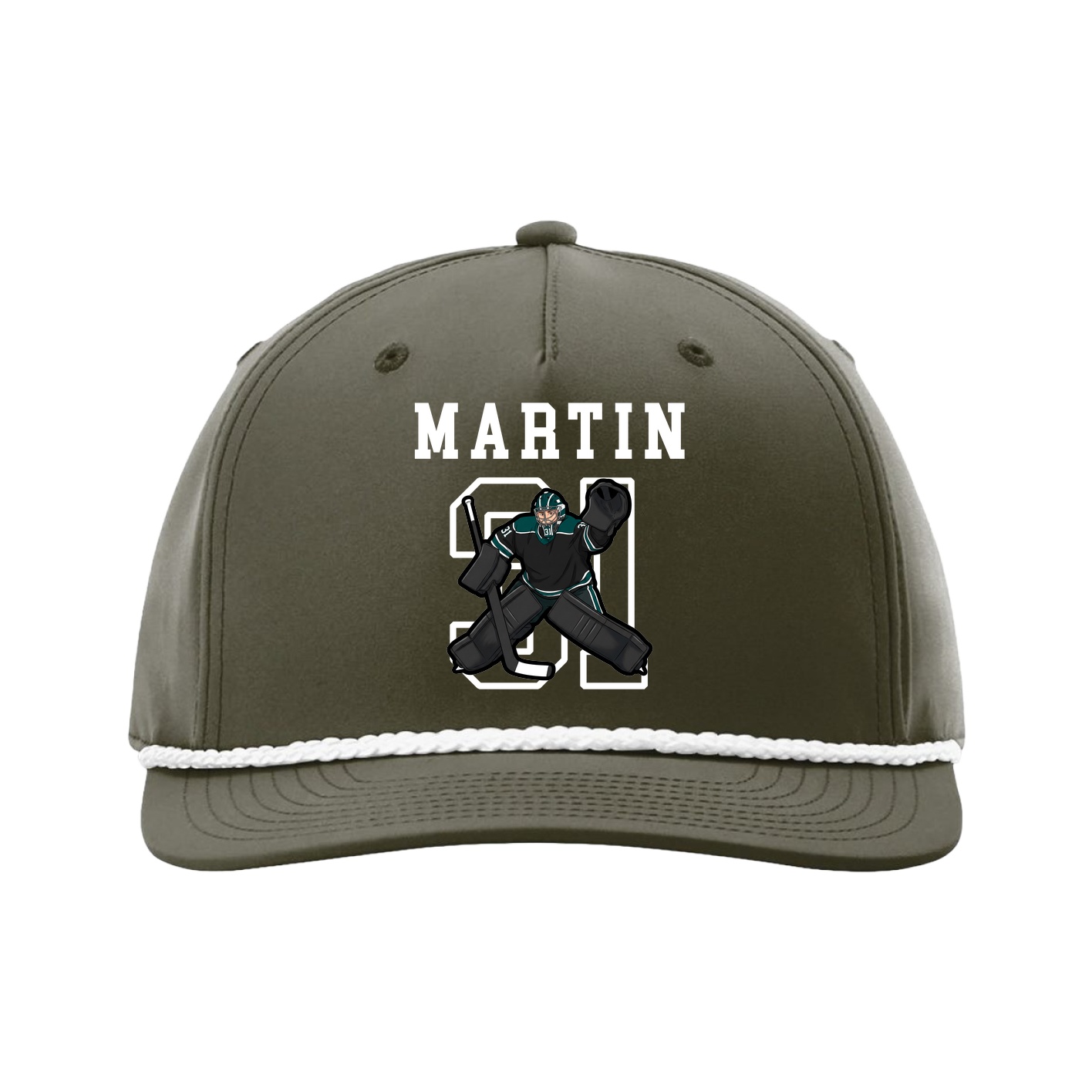 Five-Panel Classic Rope Cap — Shirsey in Green