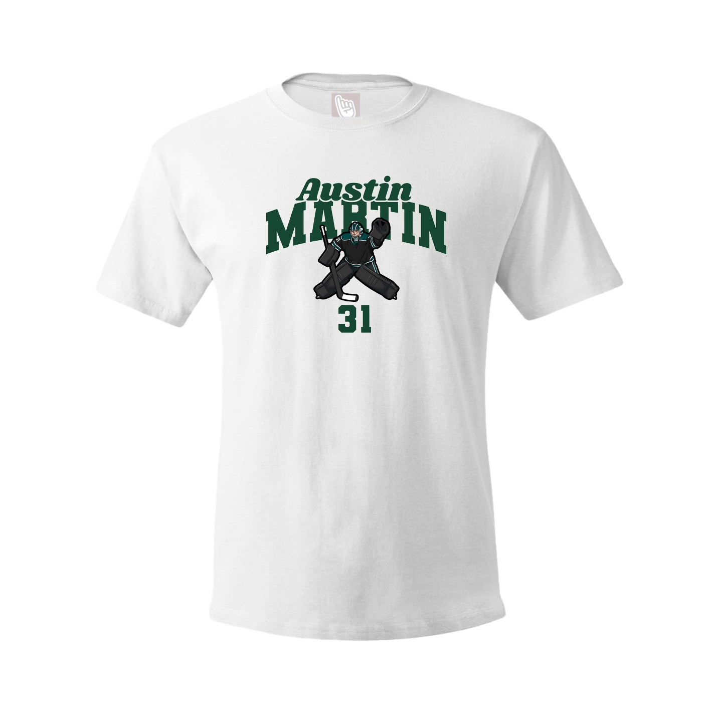 Tee — Signature Arch in White