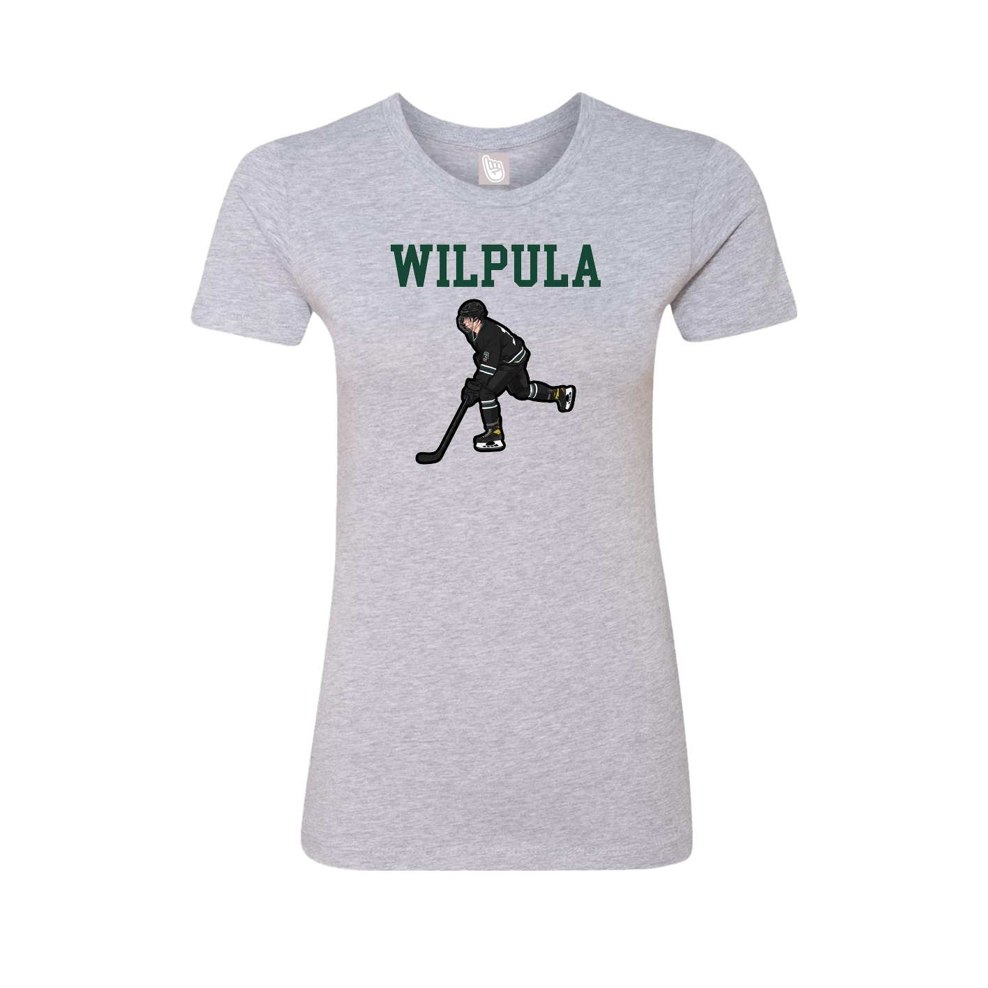 Fitted Women's Tee — Shirsey in Grey