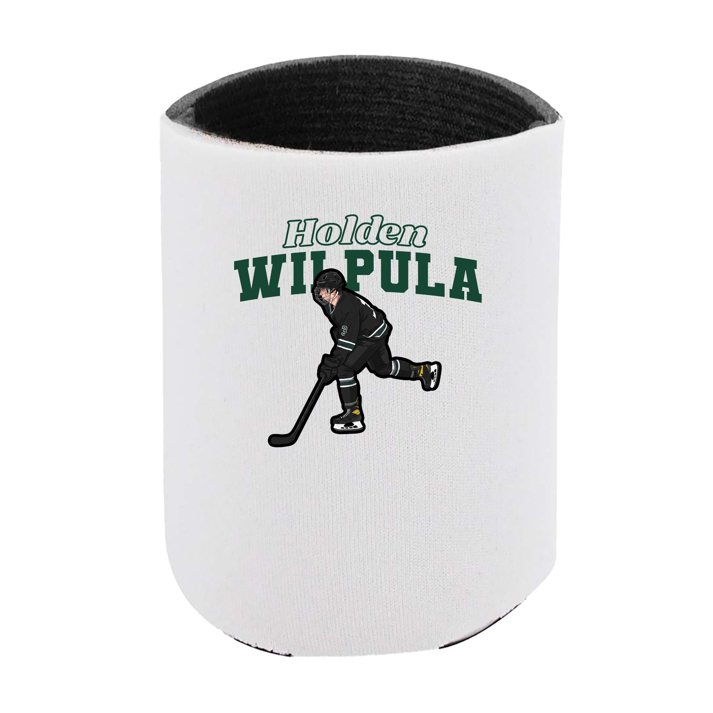 Can Holder — Name Arch in White