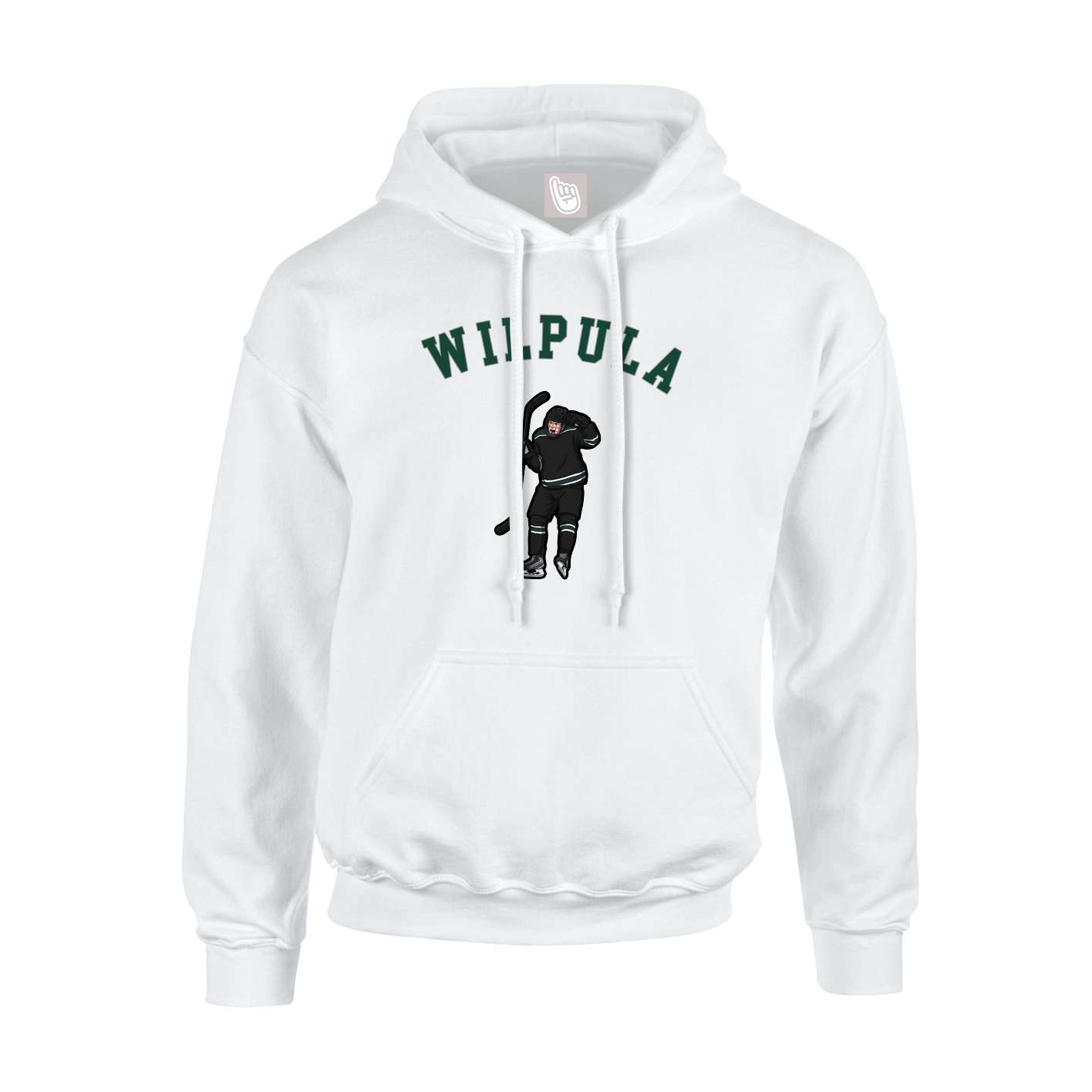 Youth Hoodie — Shirsey Arch in White