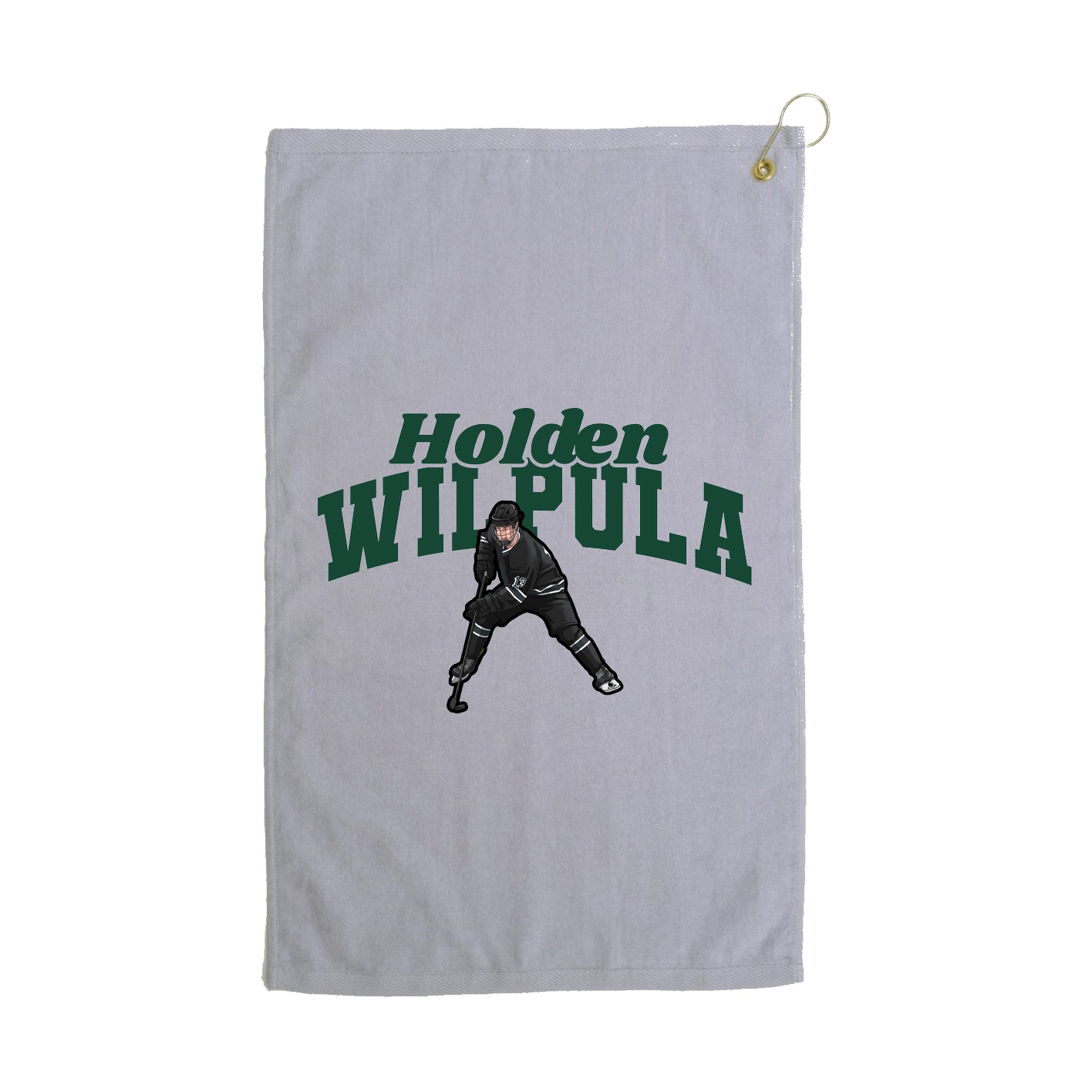 Golf Towel — Signature Arch in Grey