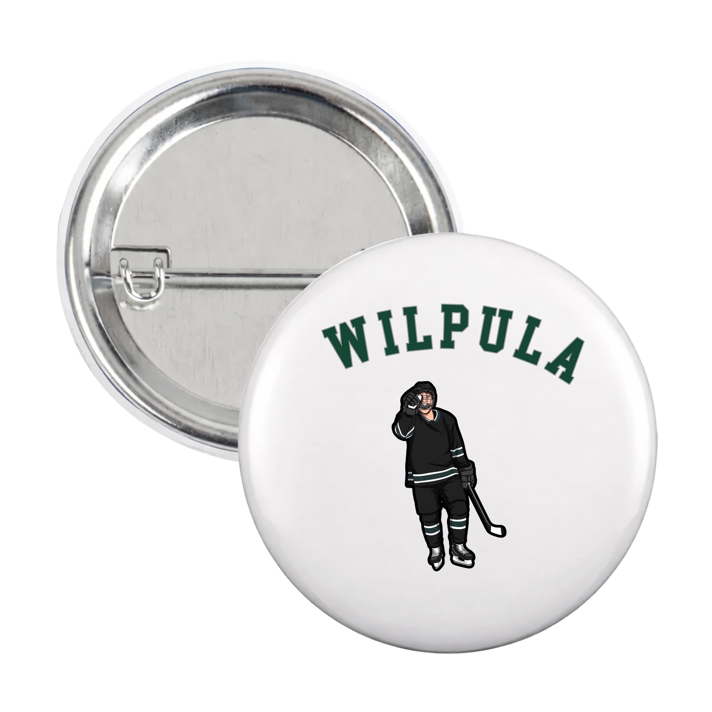 Game Day Button — Shirsey Arch in White
