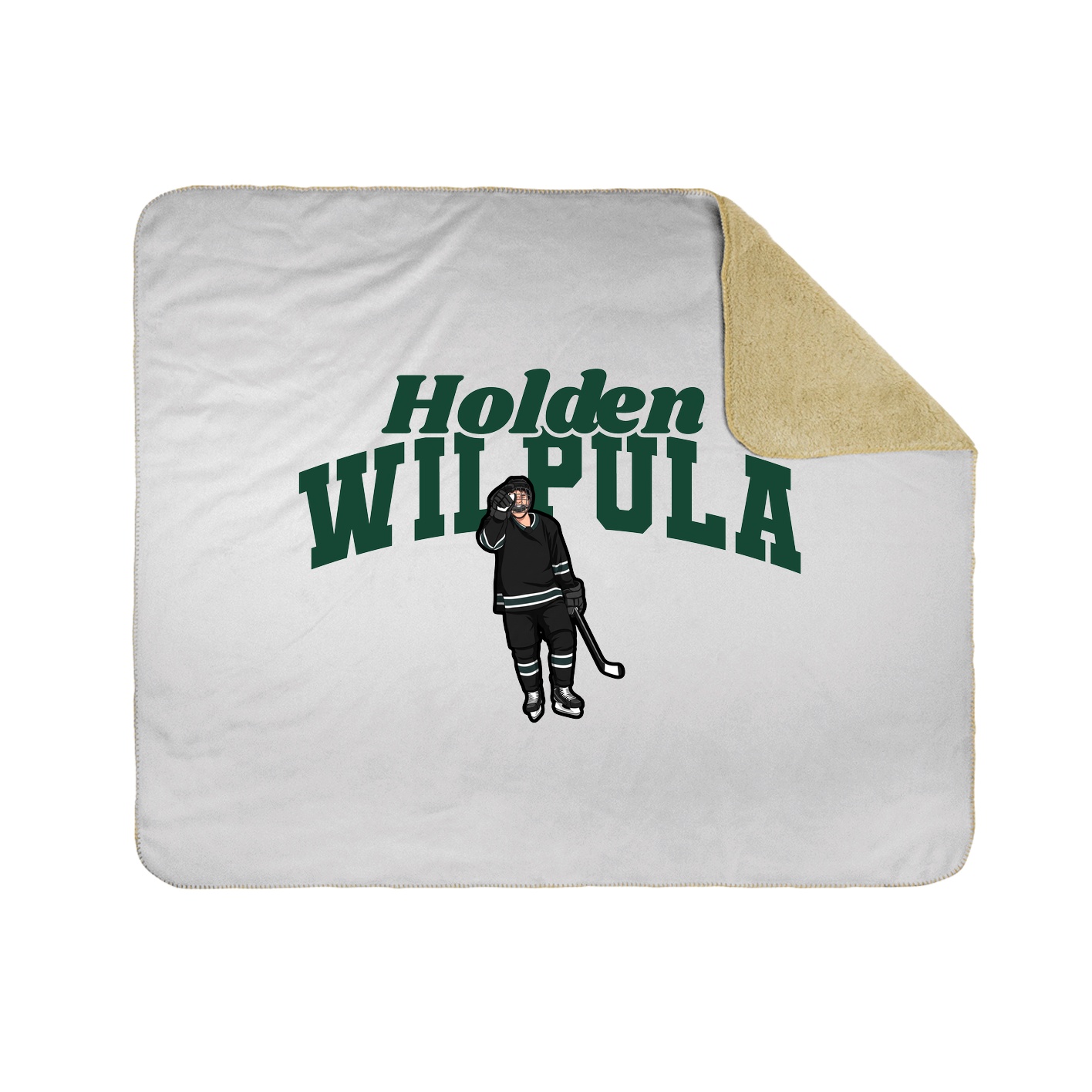 Throw Blanket — Signature Arch in White