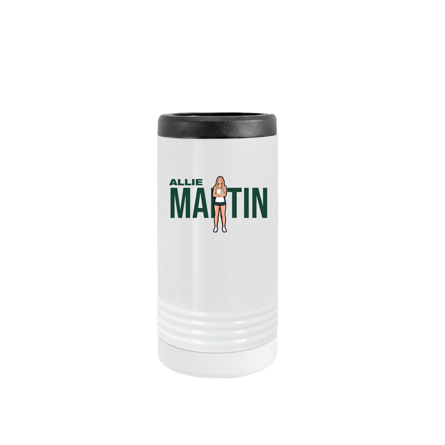 Slim Beverage Holder — Player Name in White