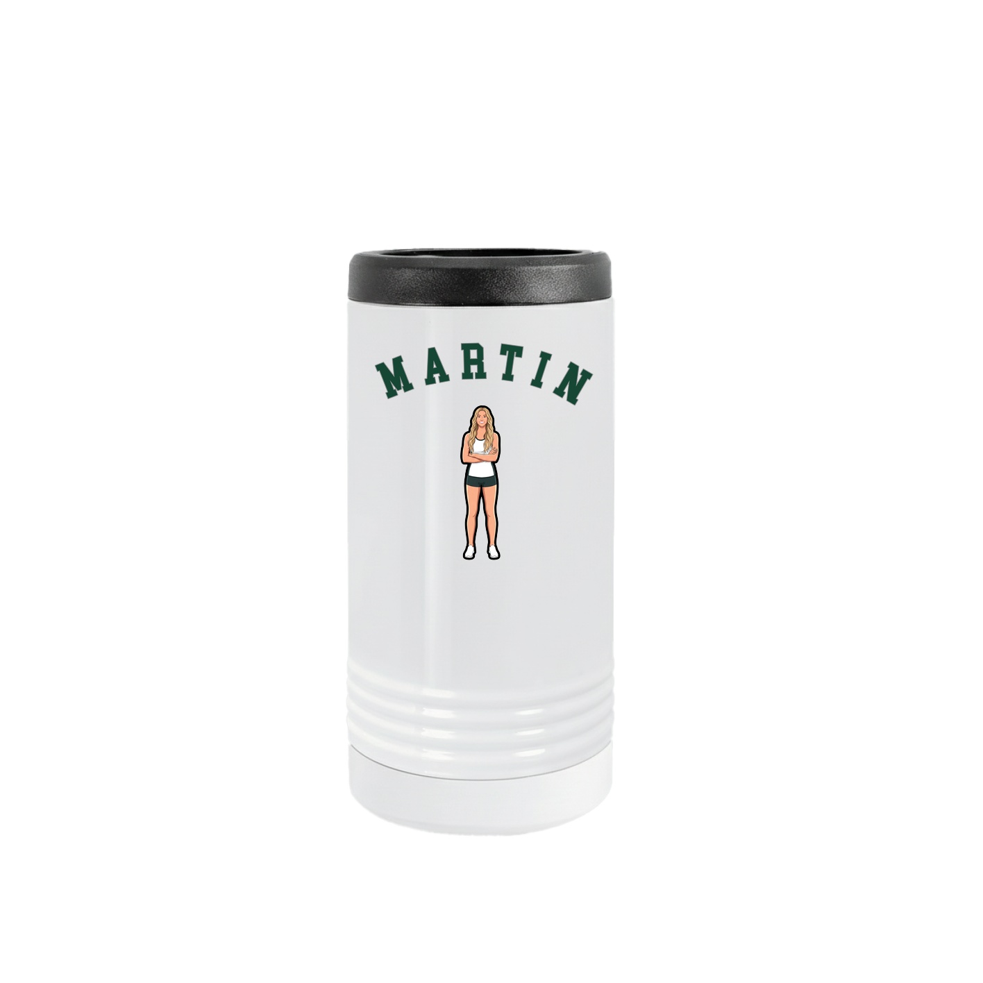 Slim Beverage Holder — Shirsey Arch in White