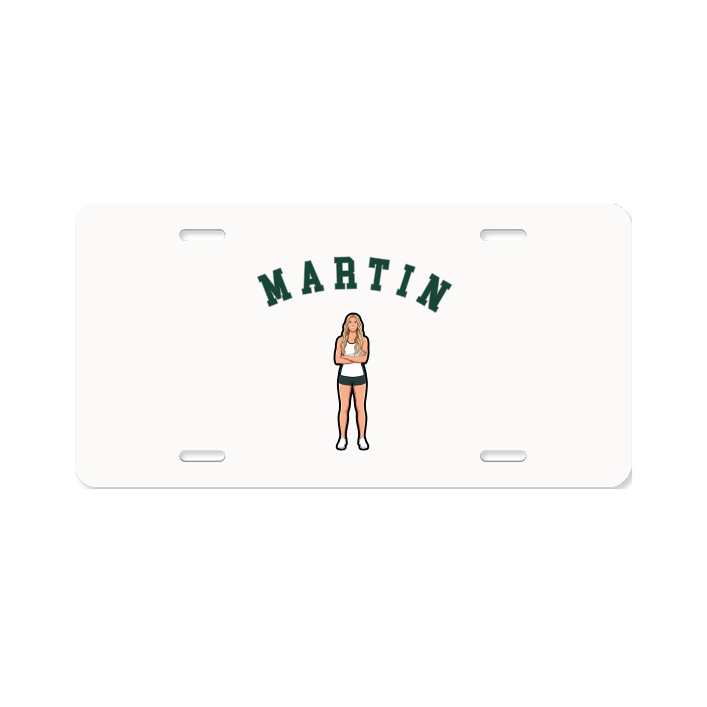 License Plate — Shirsey Arch in Classic