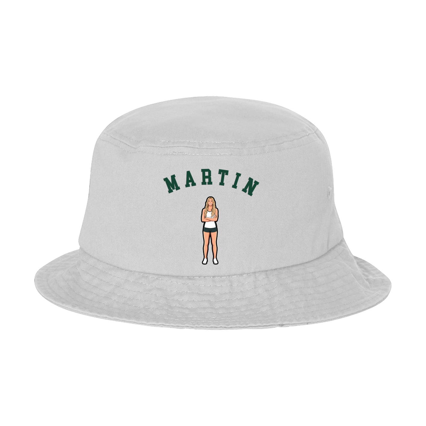 Bucket Cap — Shirsey Arch in White
