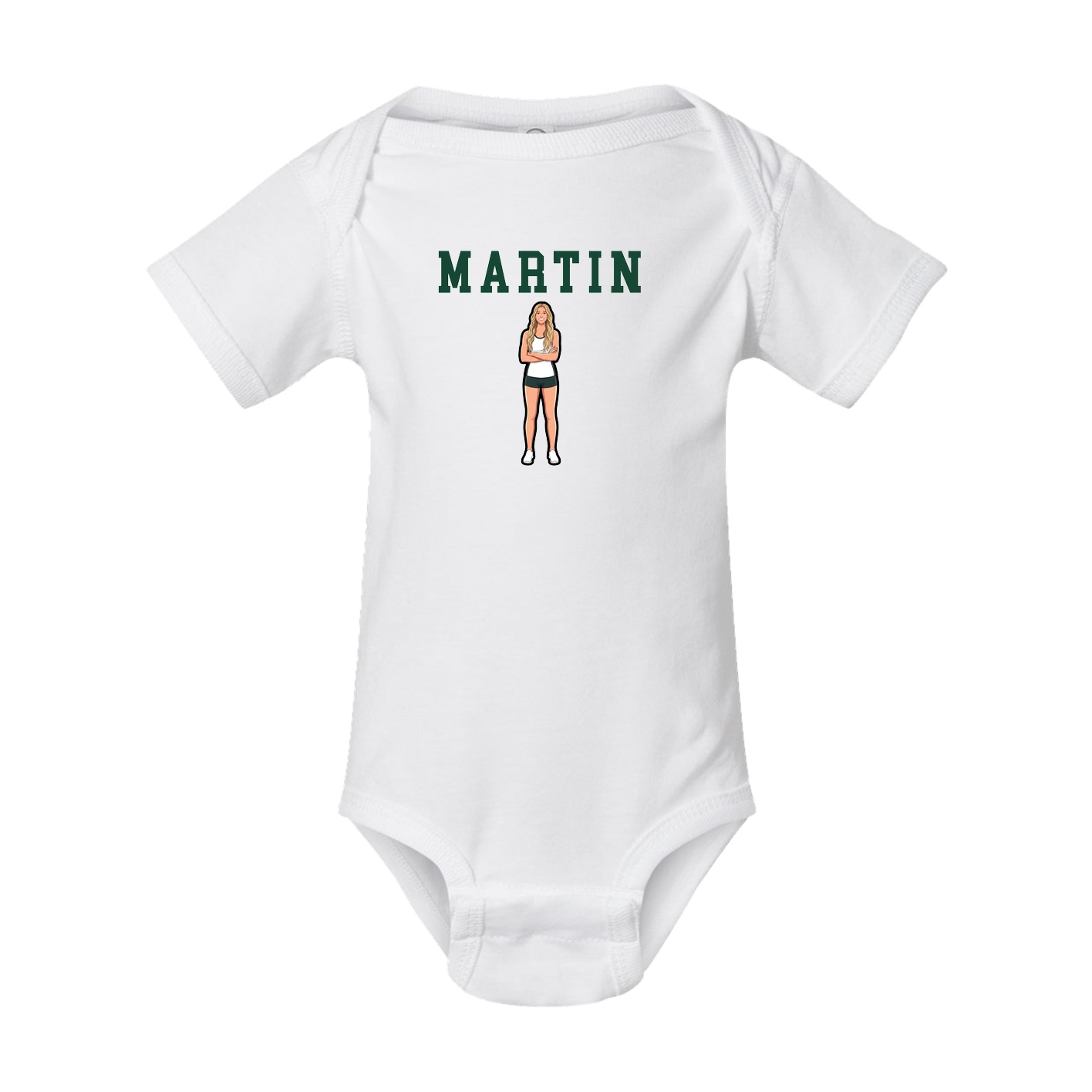 Baby Onesie — Shirsey in White
