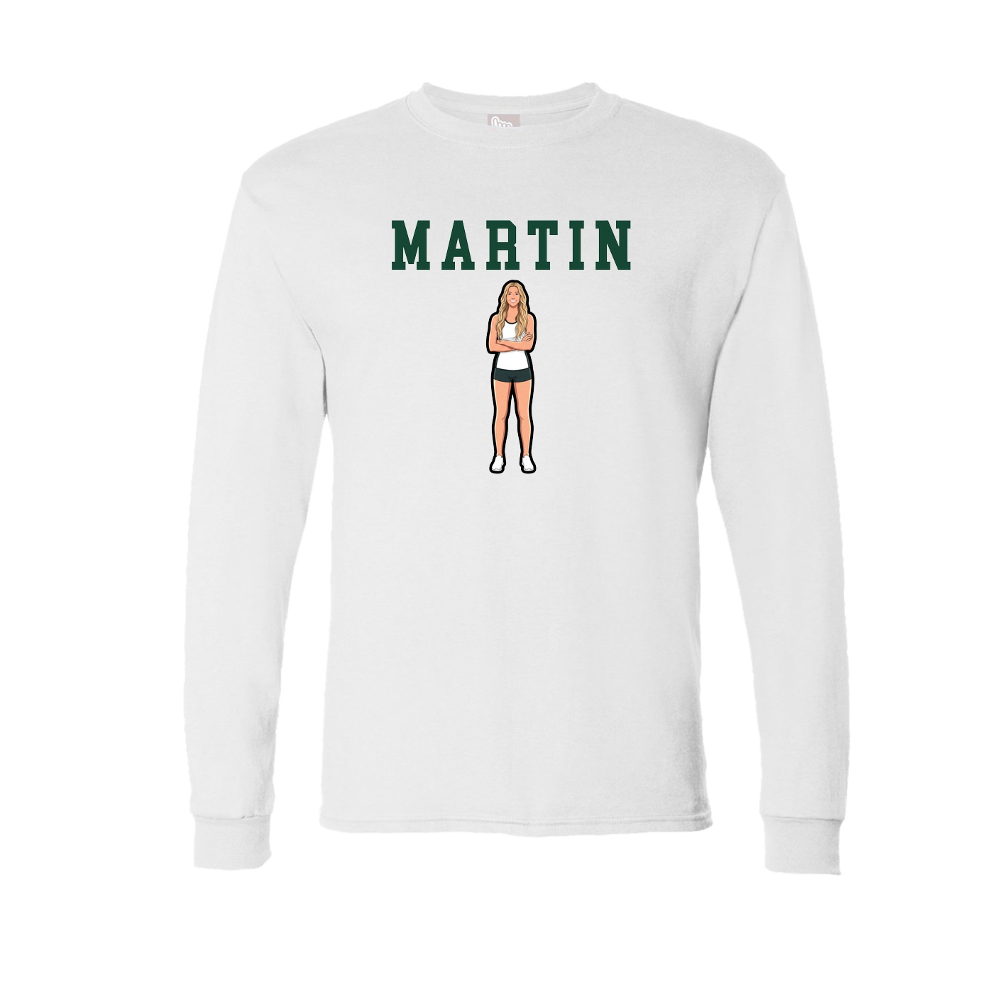 Long Sleeve Tee — Shirsey in White