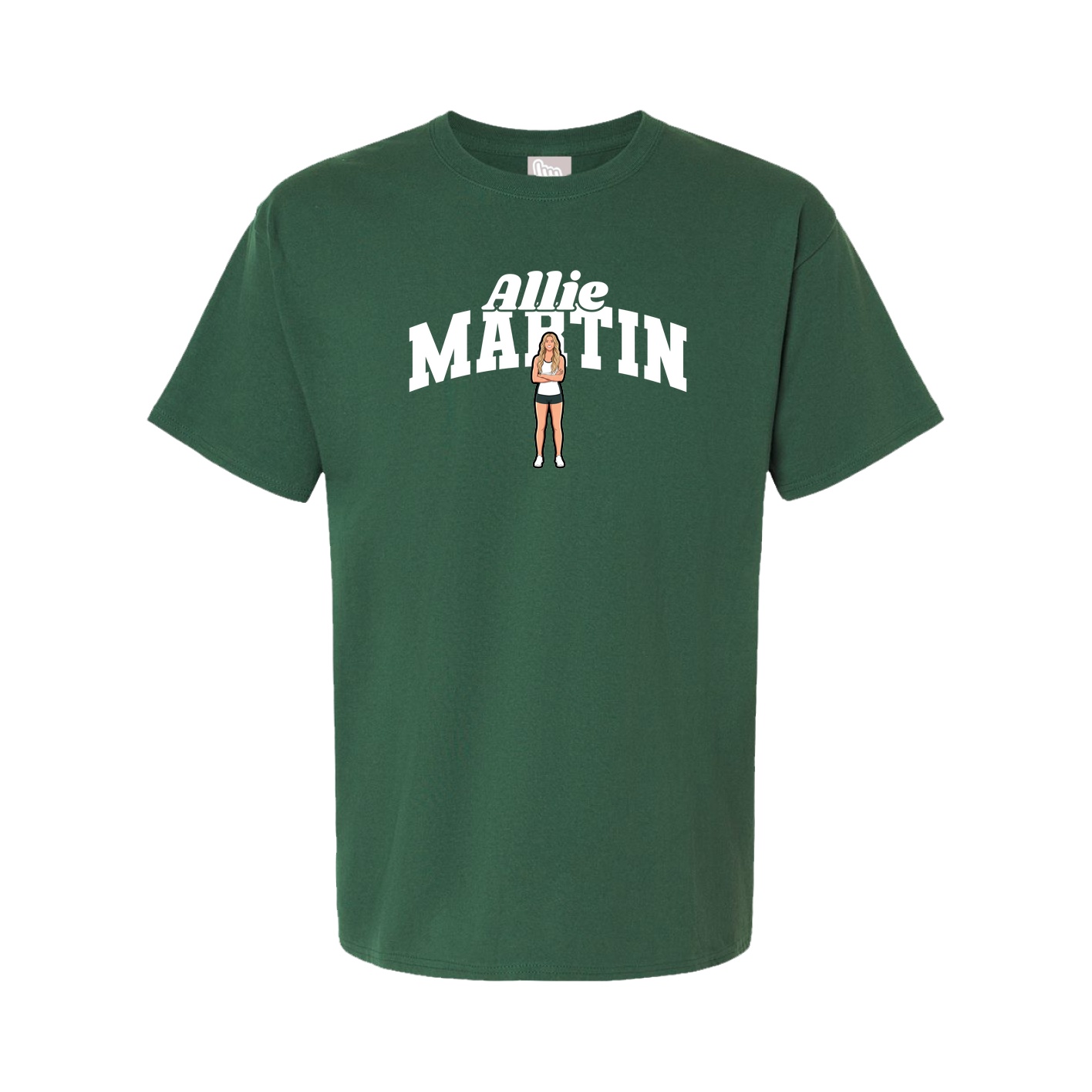 Tee — Signature Arch in Green