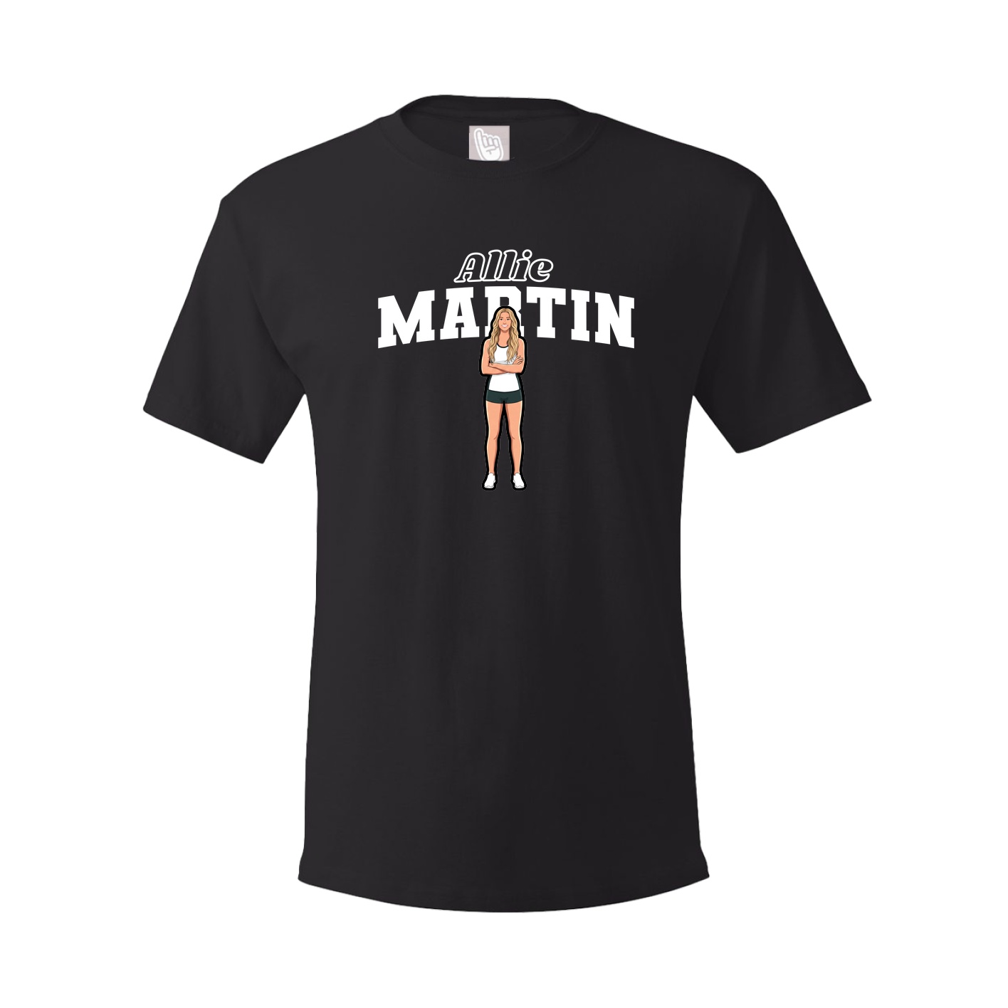 Tee — Name Arch in Black