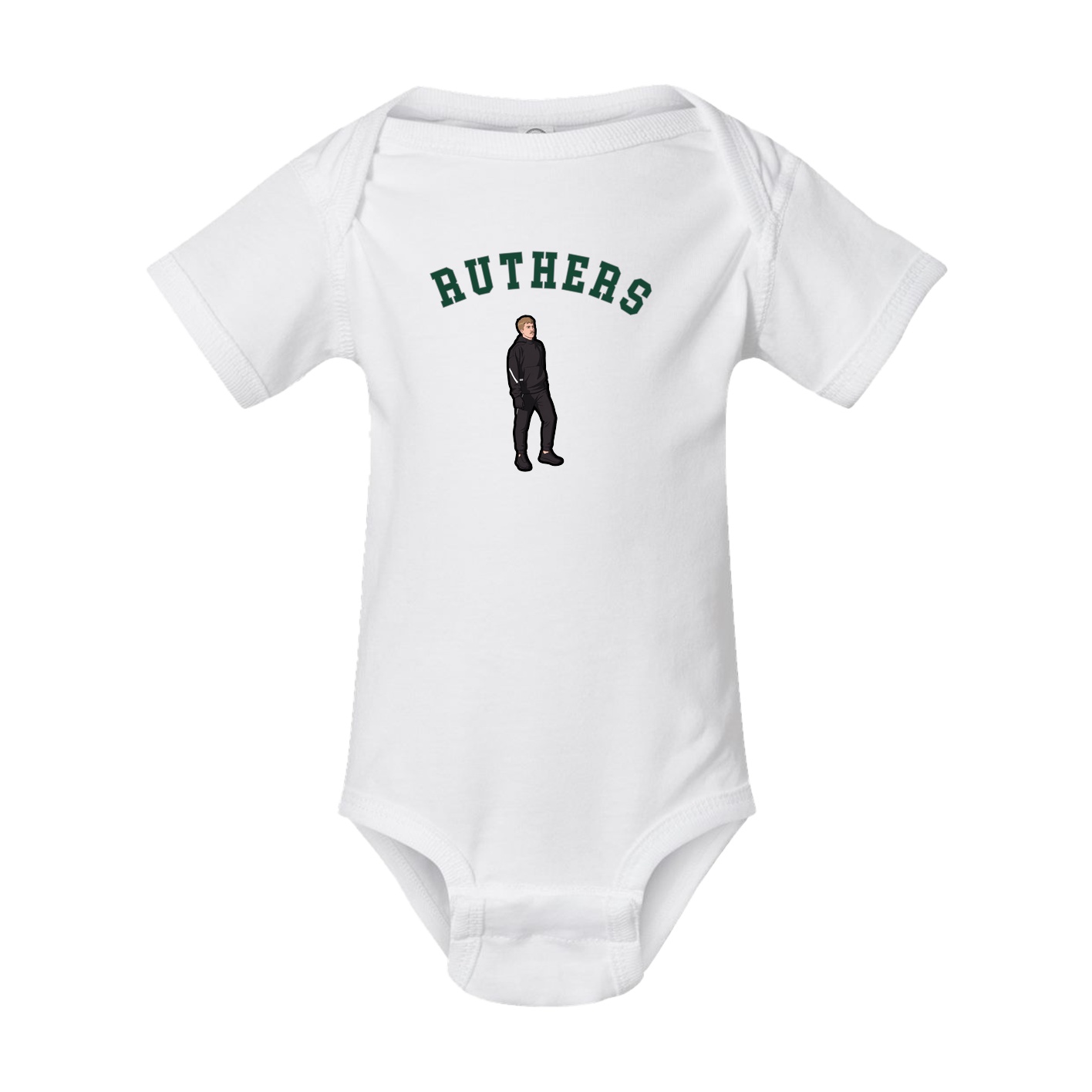 Baby Onesie — Shirsey Arch in White