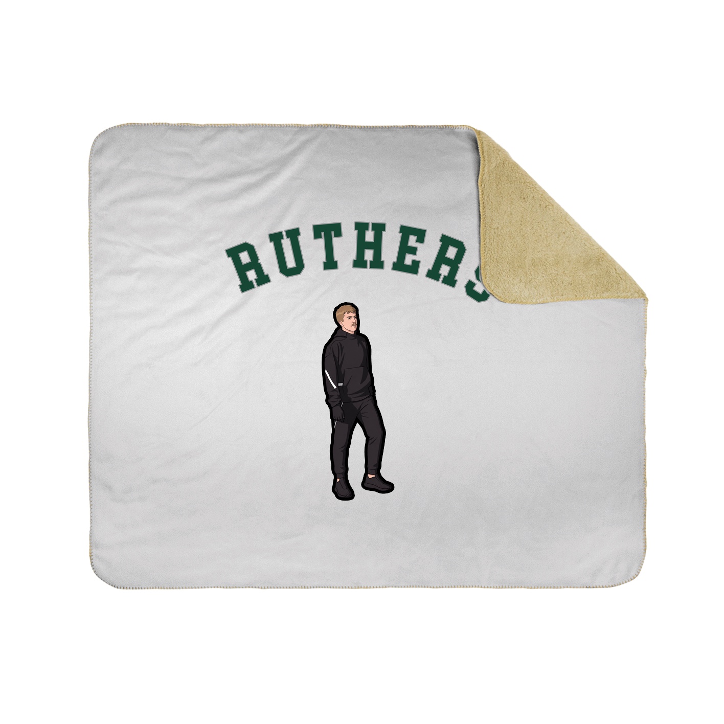 Throw Blanket — Shirsey Arch in White