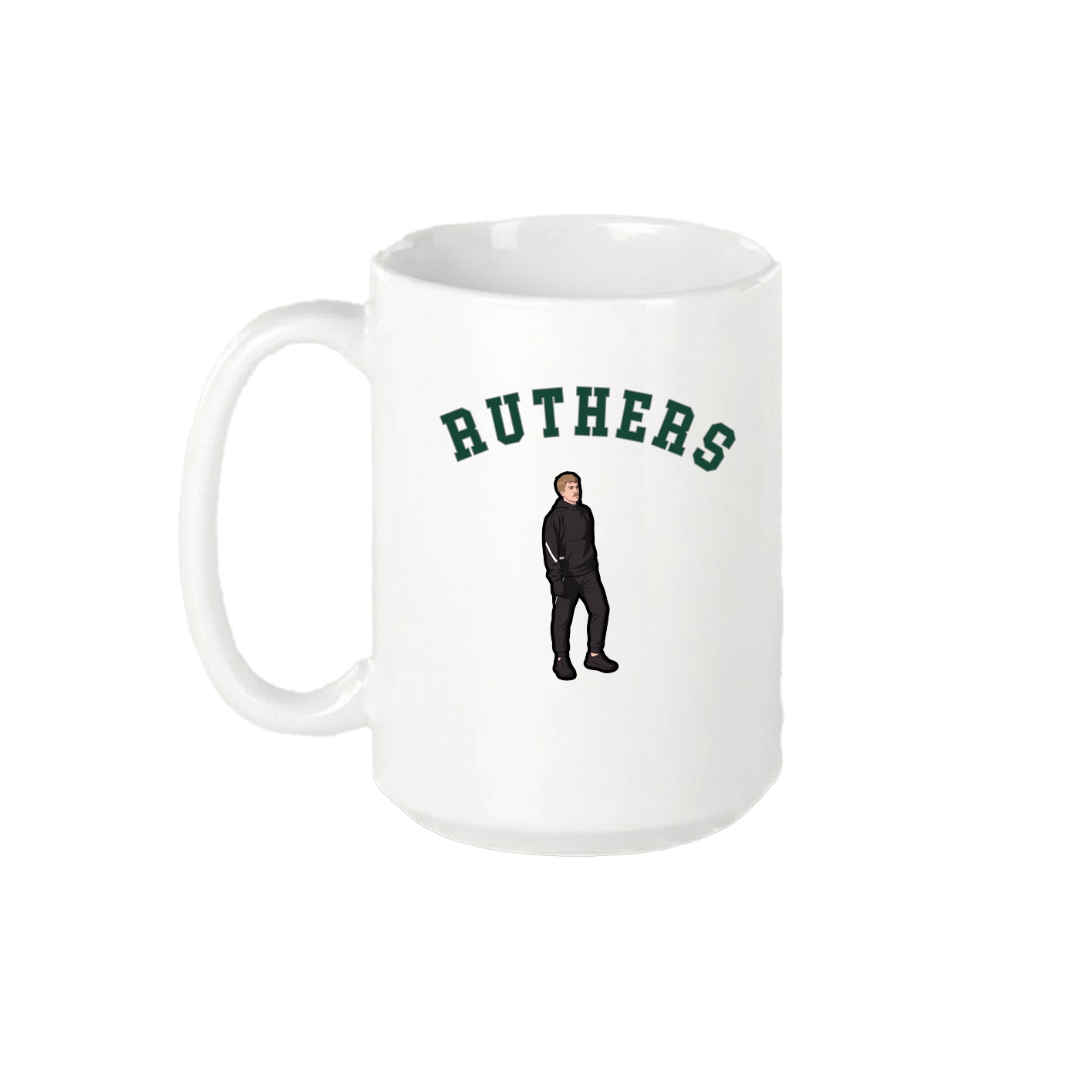 15oz Coffee Mug — Shirsey Arch in White