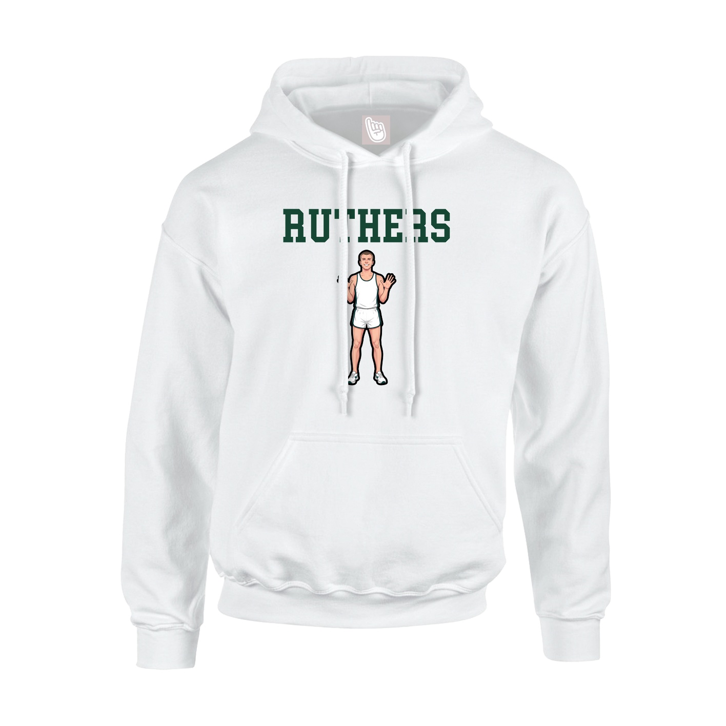 Hoodie — Shirsey in White