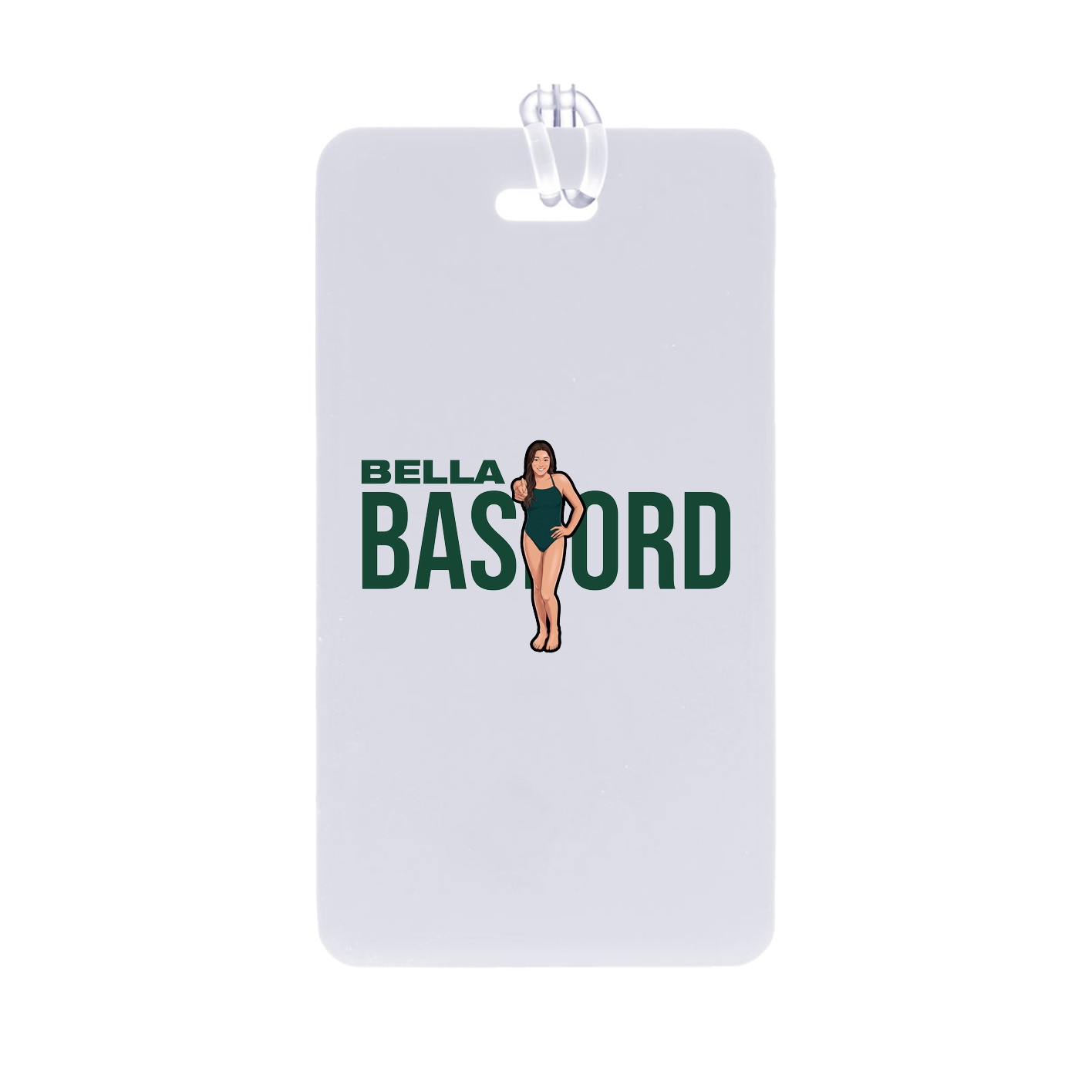 Bag Tag — Player Name in Classic