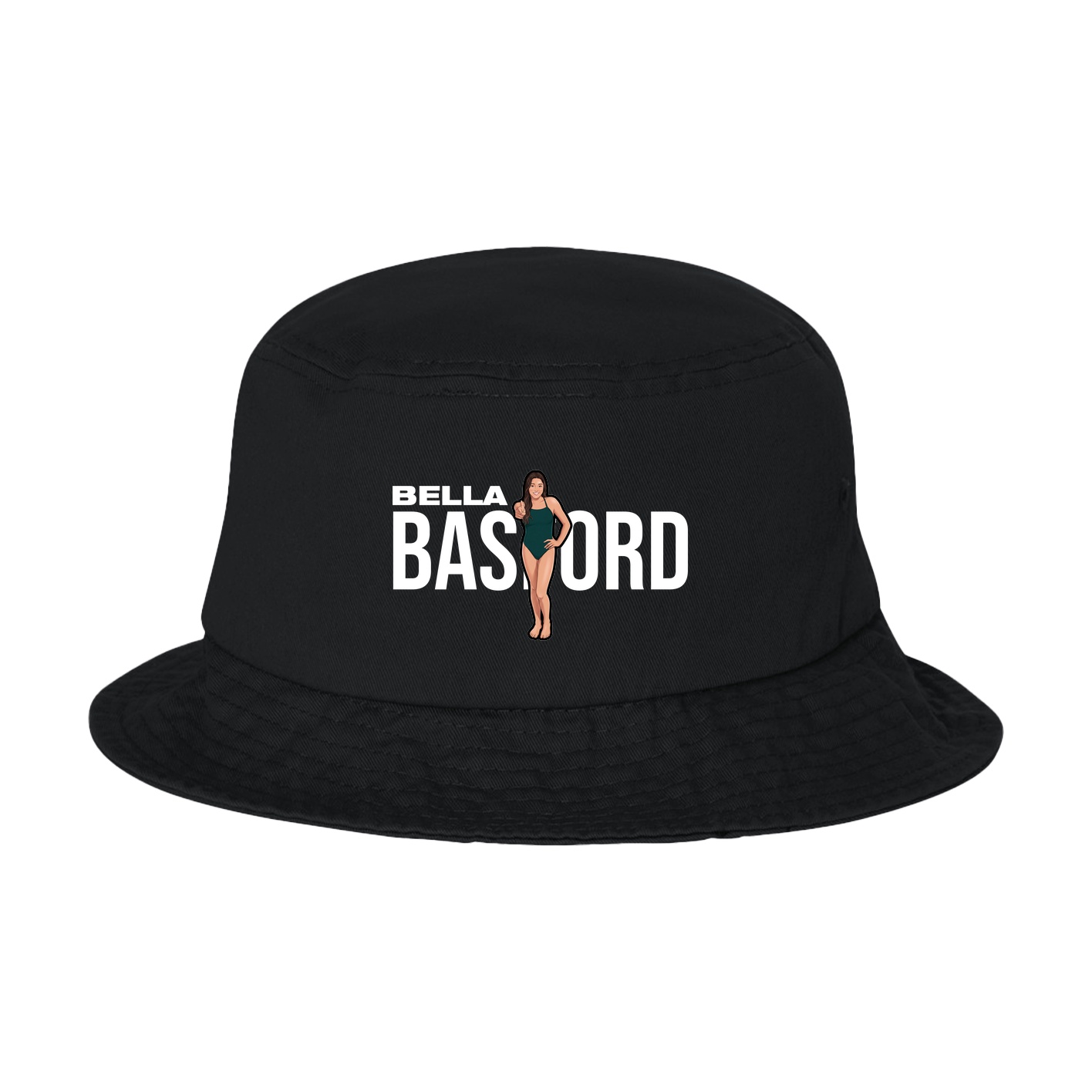 Bucket Cap — Player Name in Black