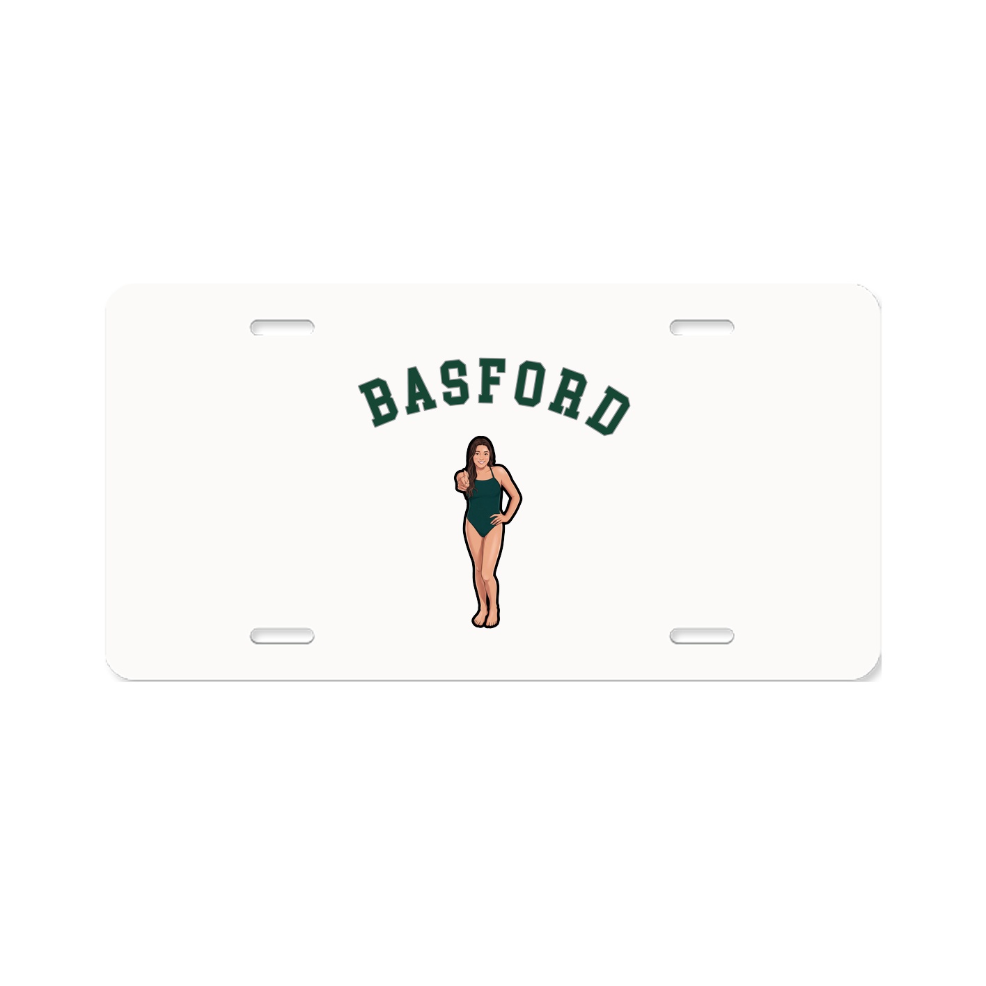 License Plate — Shirsey Arch in Classic