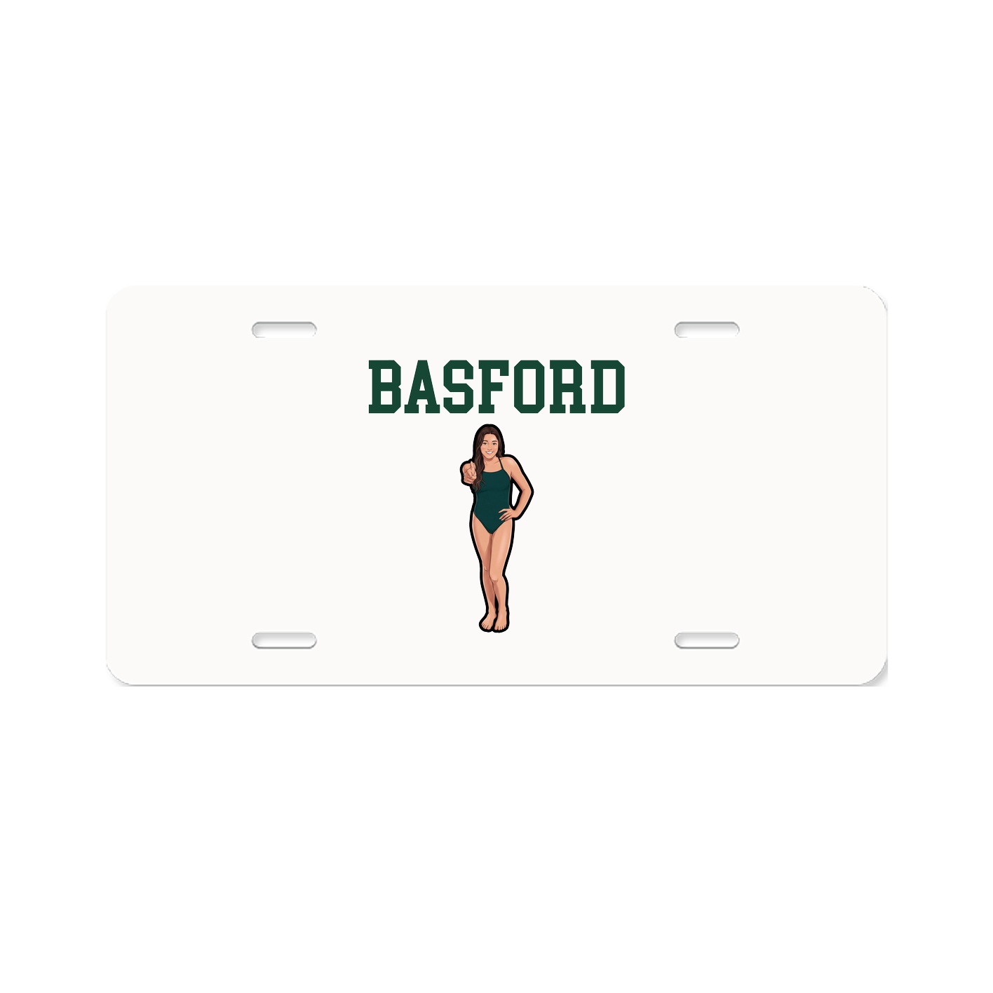 License Plate — Shirsey in Classic