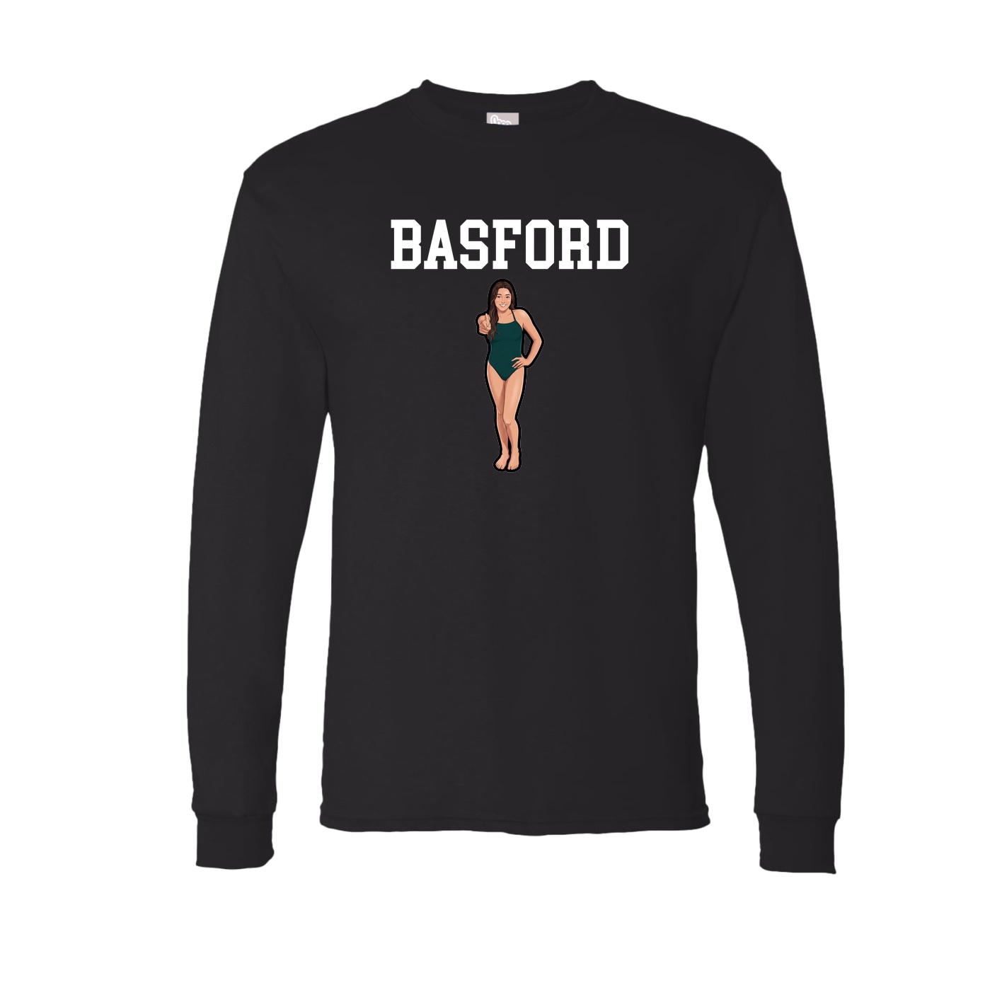 Long Sleeve Tee — Shirsey in Black