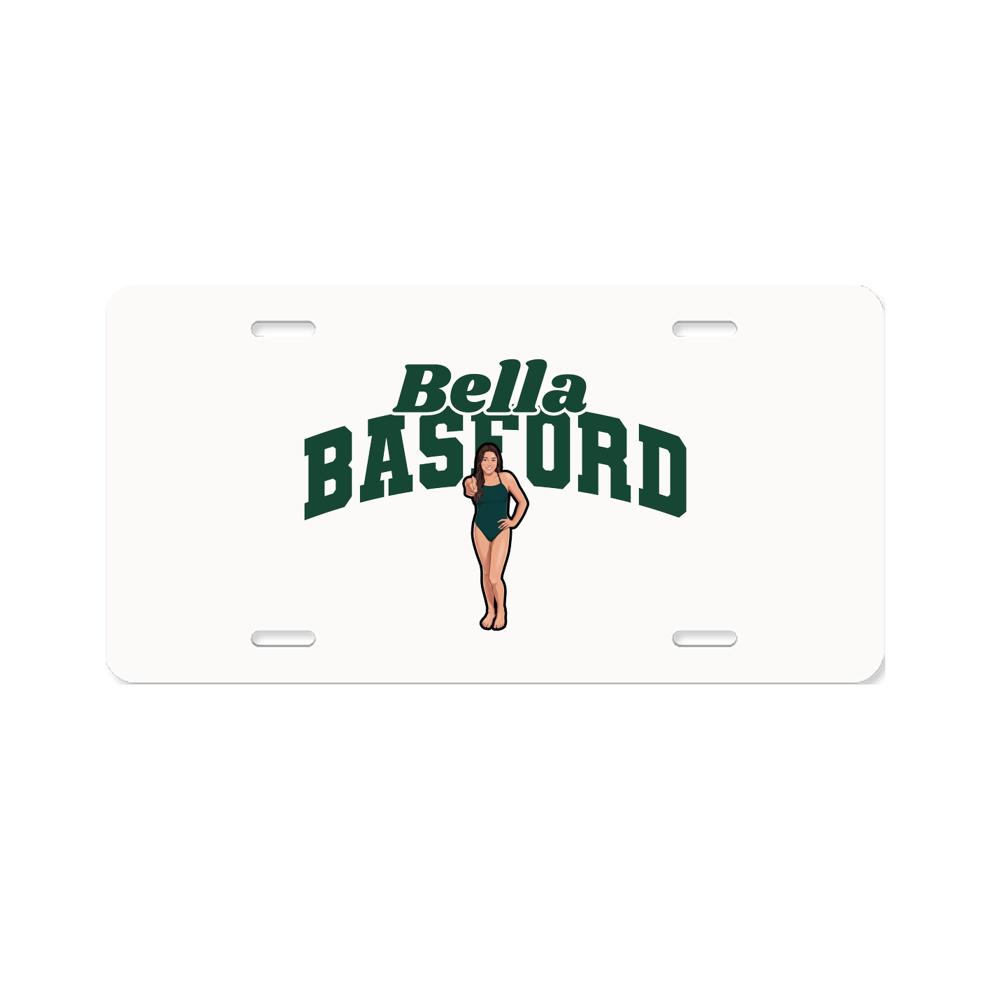 License Plate — Signature Arch in Classic