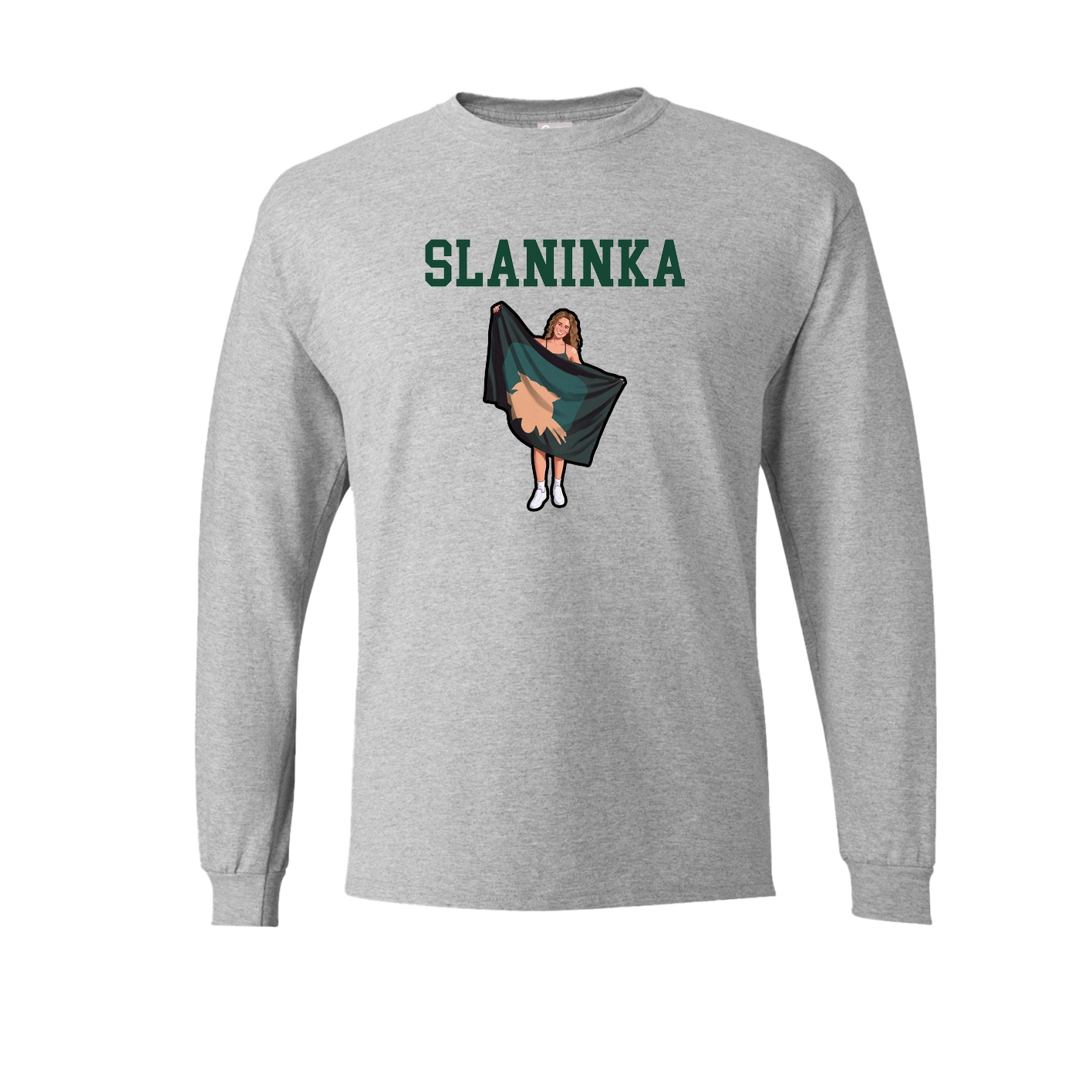 Long Sleeve Tee — Shirsey in Grey