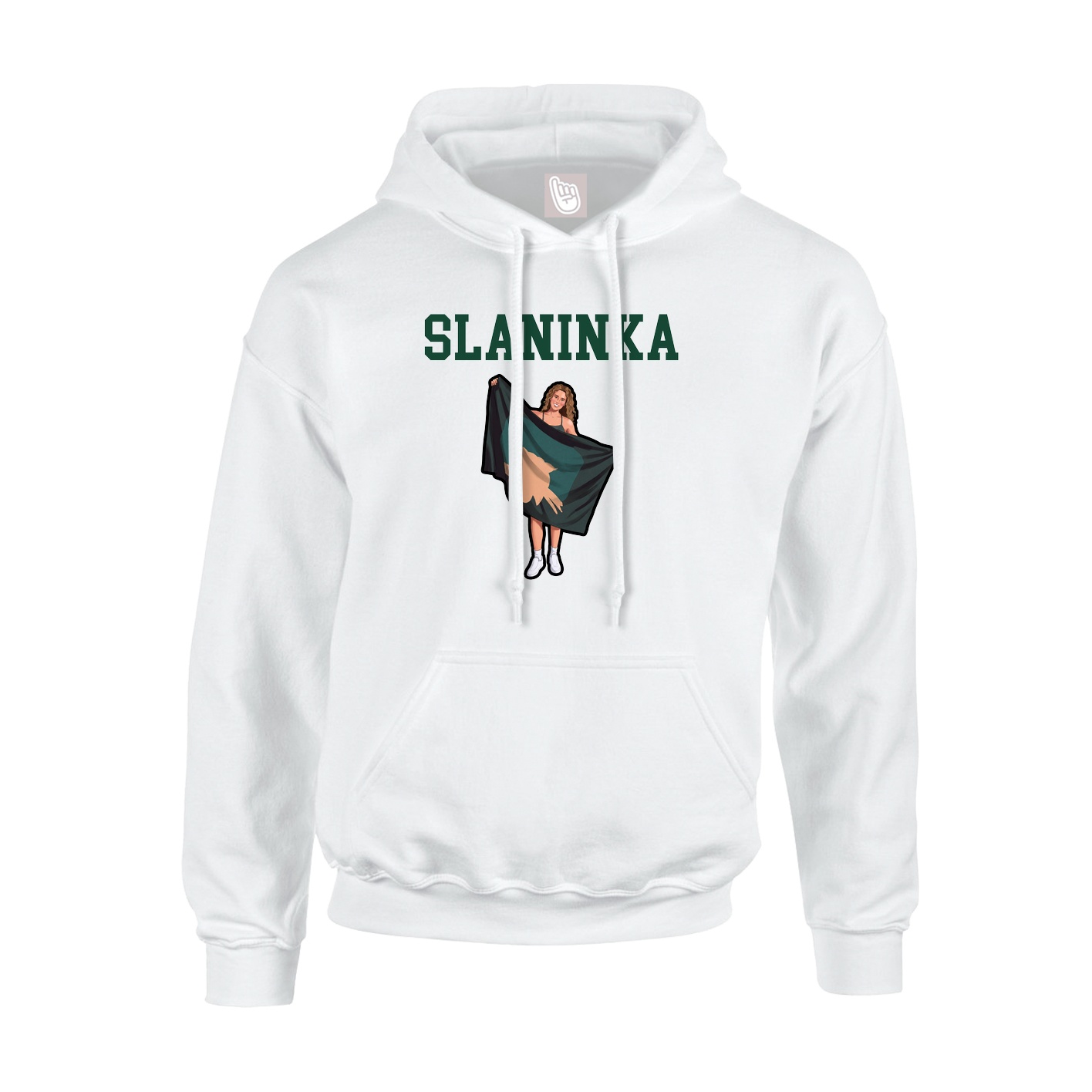 Youth Hoodie — Shirsey in White