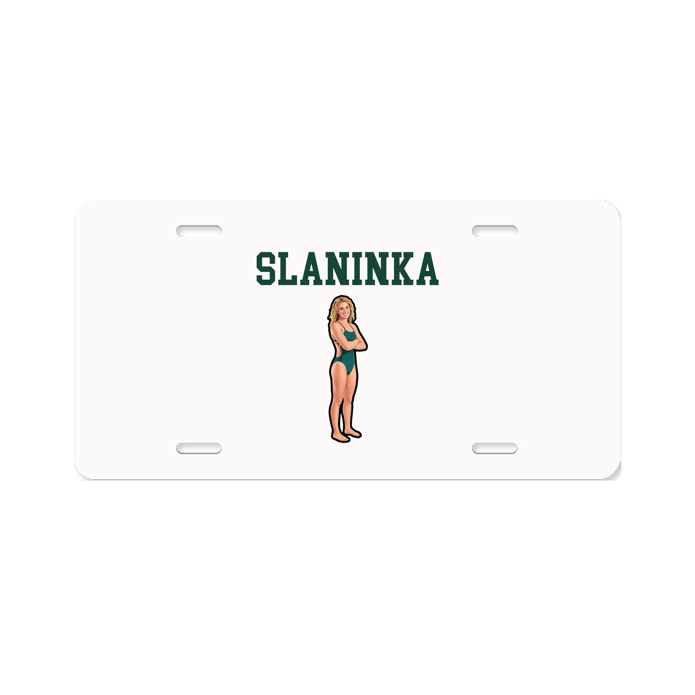 License Plate — Shirsey in Classic