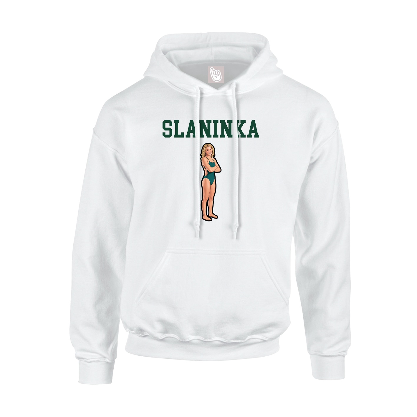 Hoodie — Shirsey in White