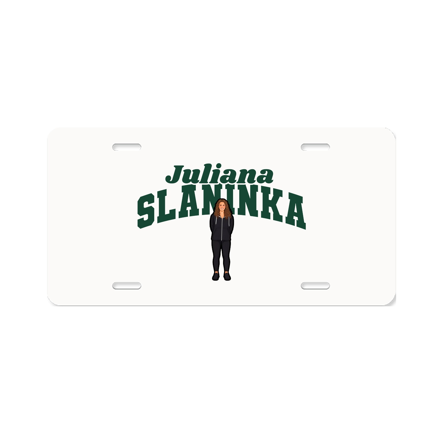 License Plate — Signature Arch in Classic