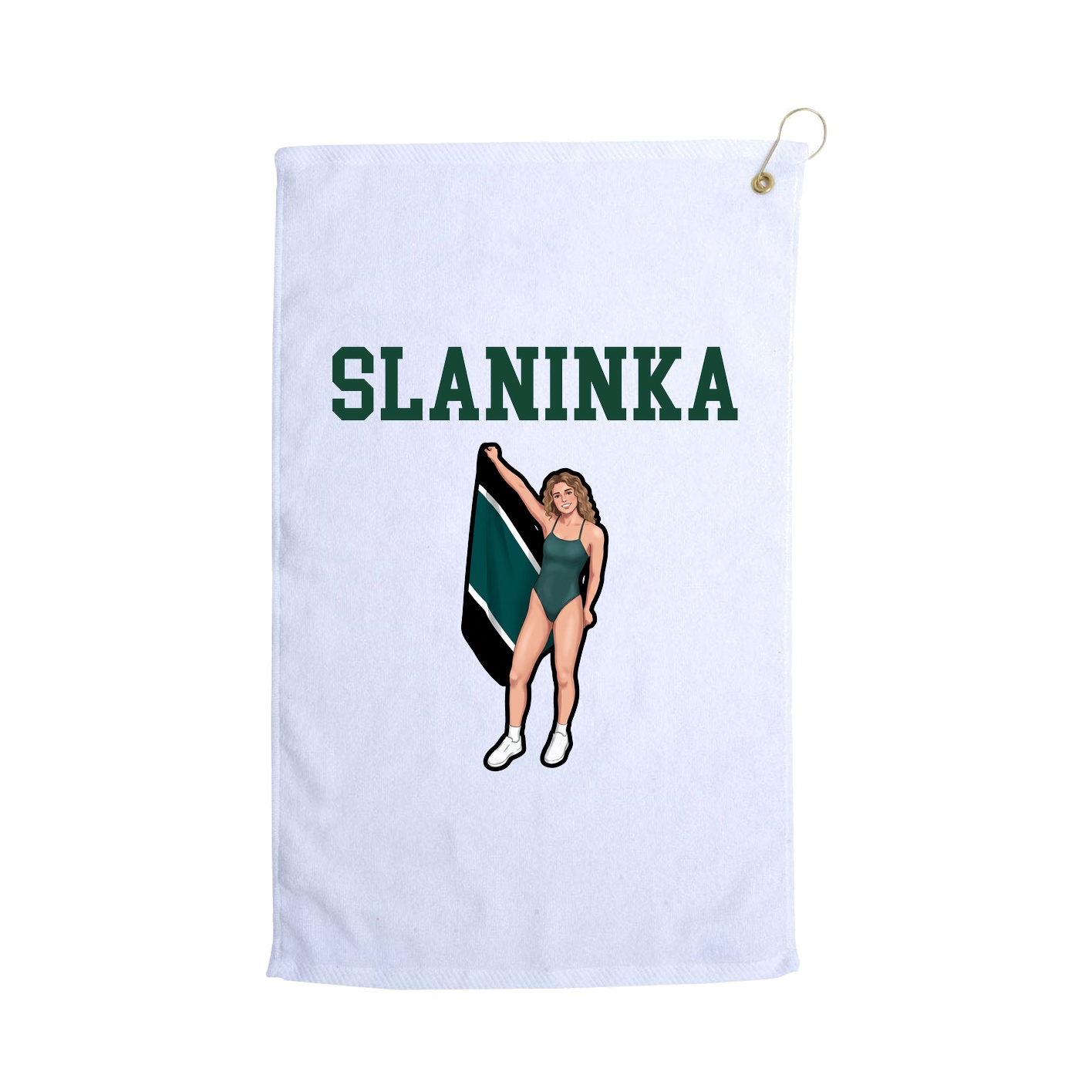 Golf Towel — Shirsey in White